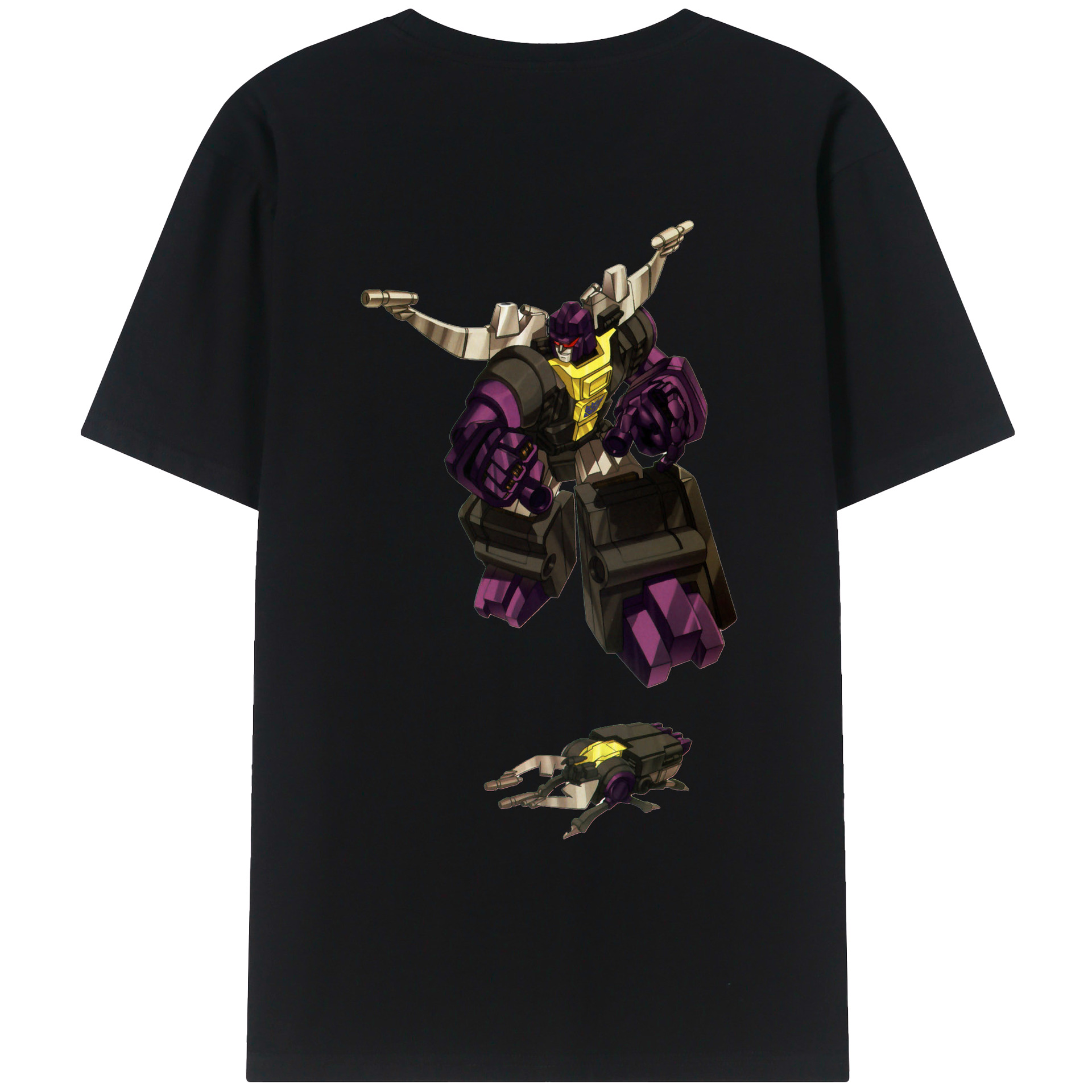 （画像用）  綿100％ メンズ半袖Tシャツ（バックプリント） 通気性