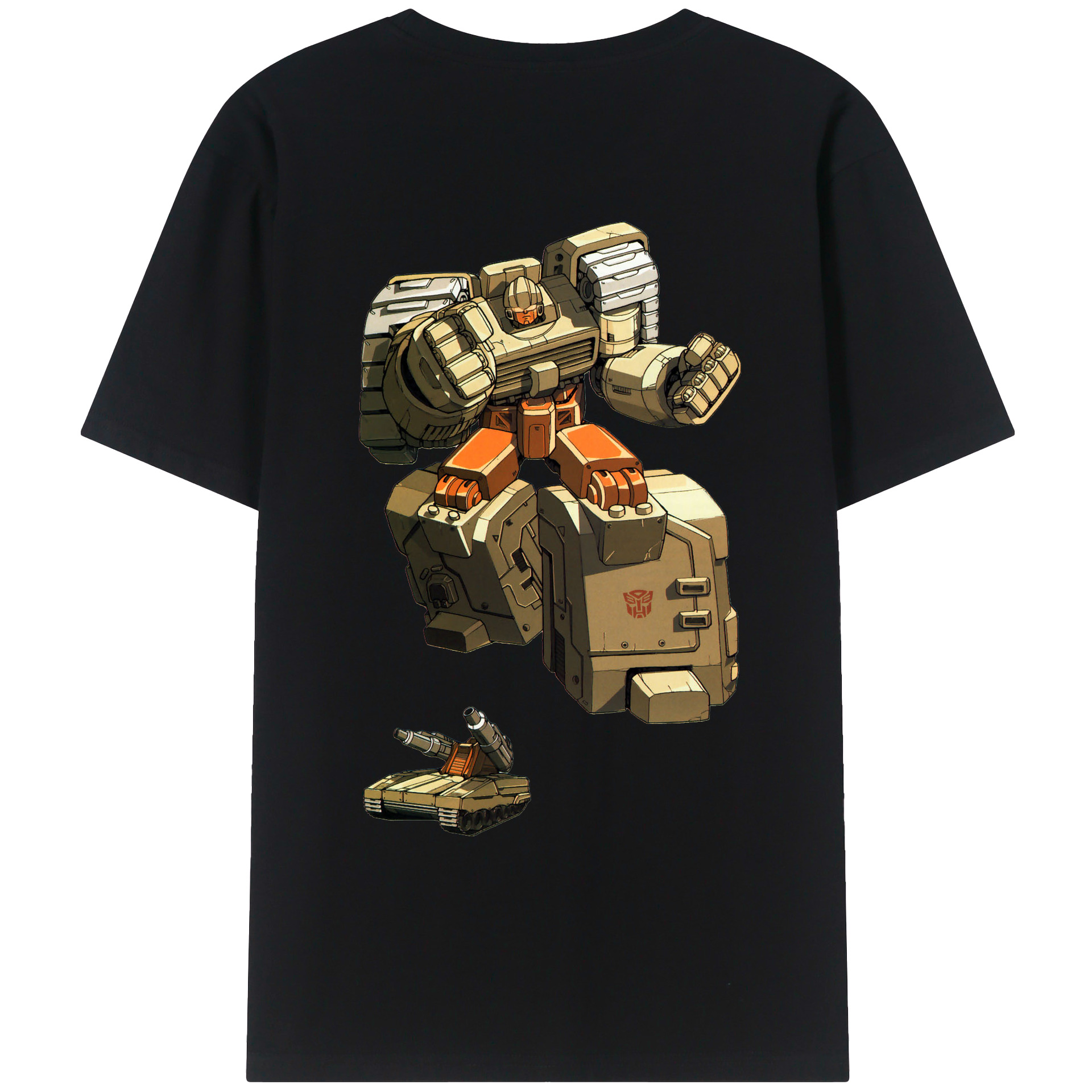 （画像用）  綿100％ メンズ半袖Tシャツ（バックプリント） 通気性