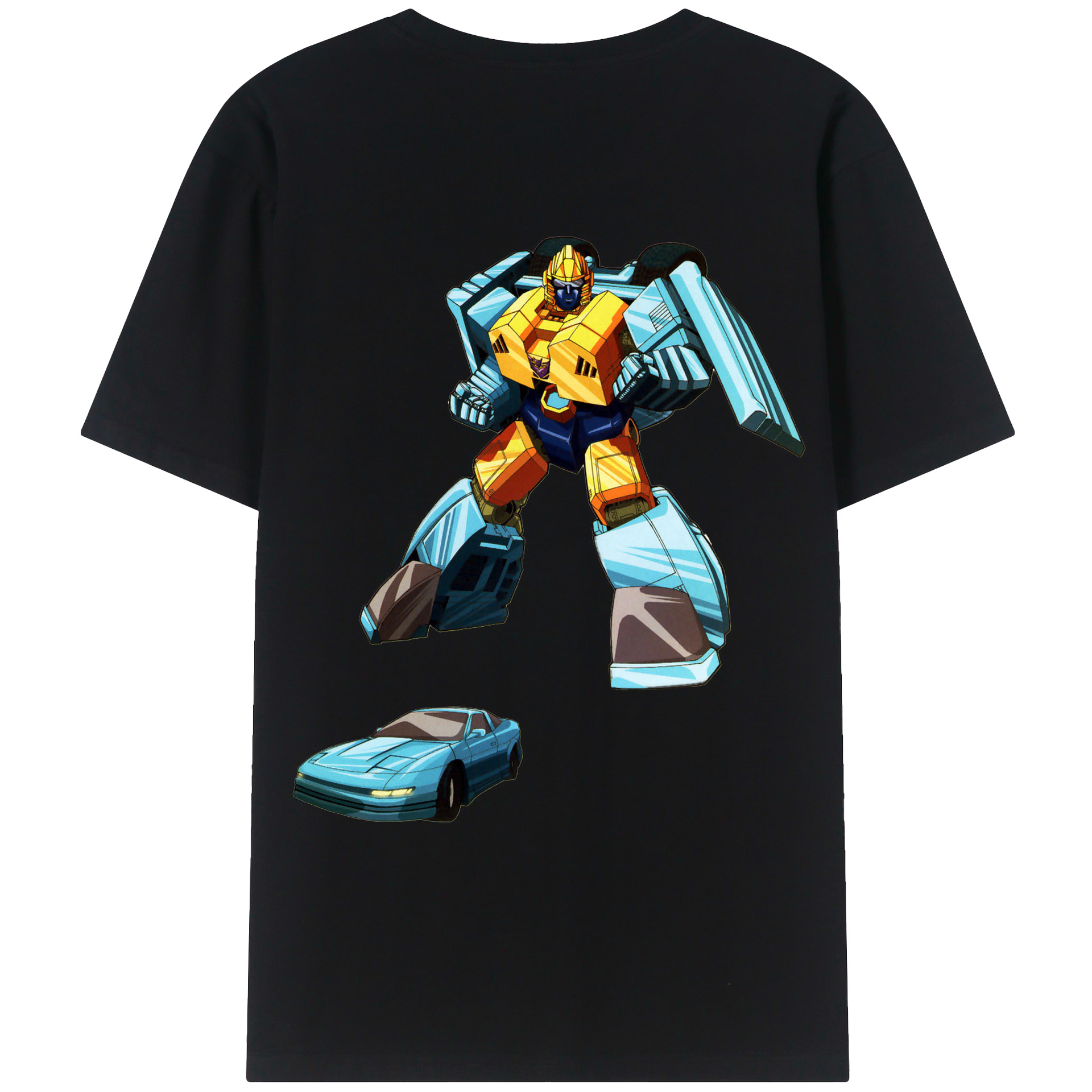 （画像用）  綿100％ メンズ半袖Tシャツ（バックプリント） 通気性