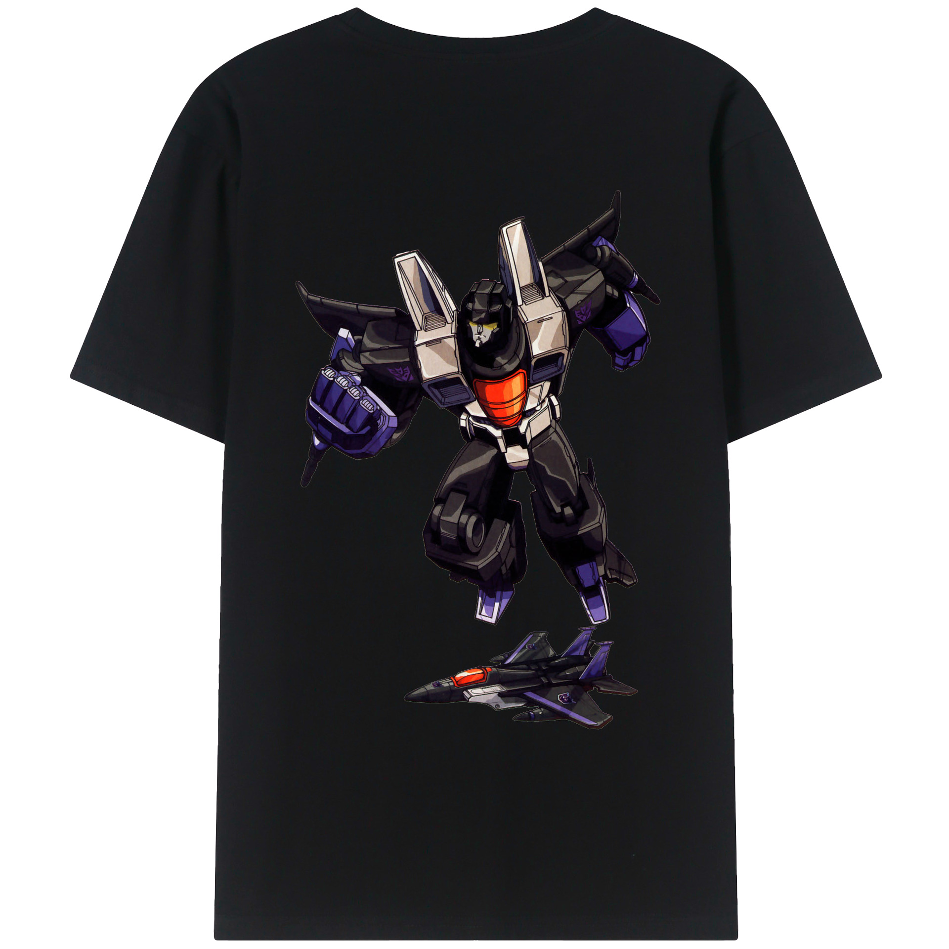 （画像用）  綿100％ メンズ半袖Tシャツ（バックプリント） 通気性
