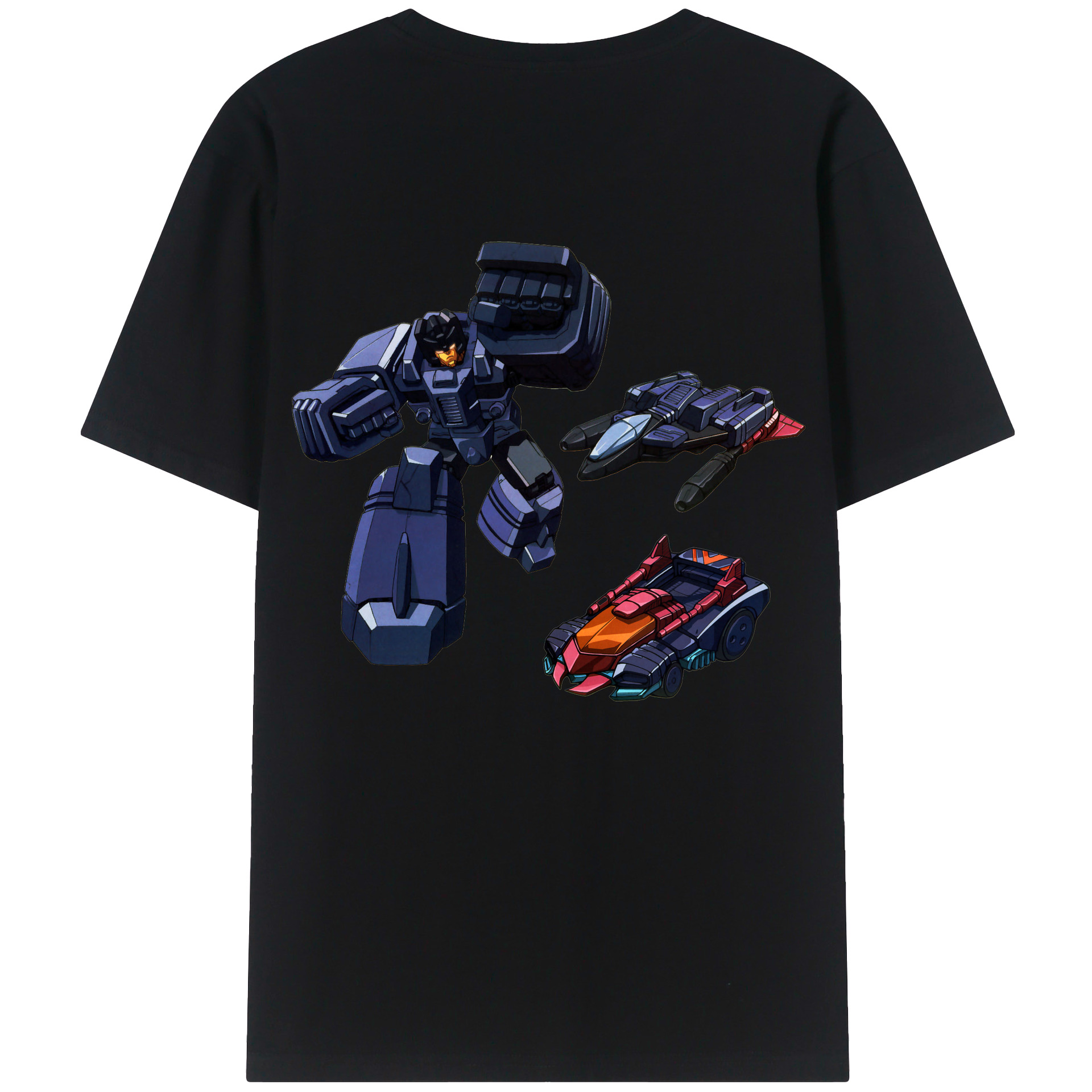 （画像用）  綿100％ メンズ半袖Tシャツ（バックプリント） 通気性