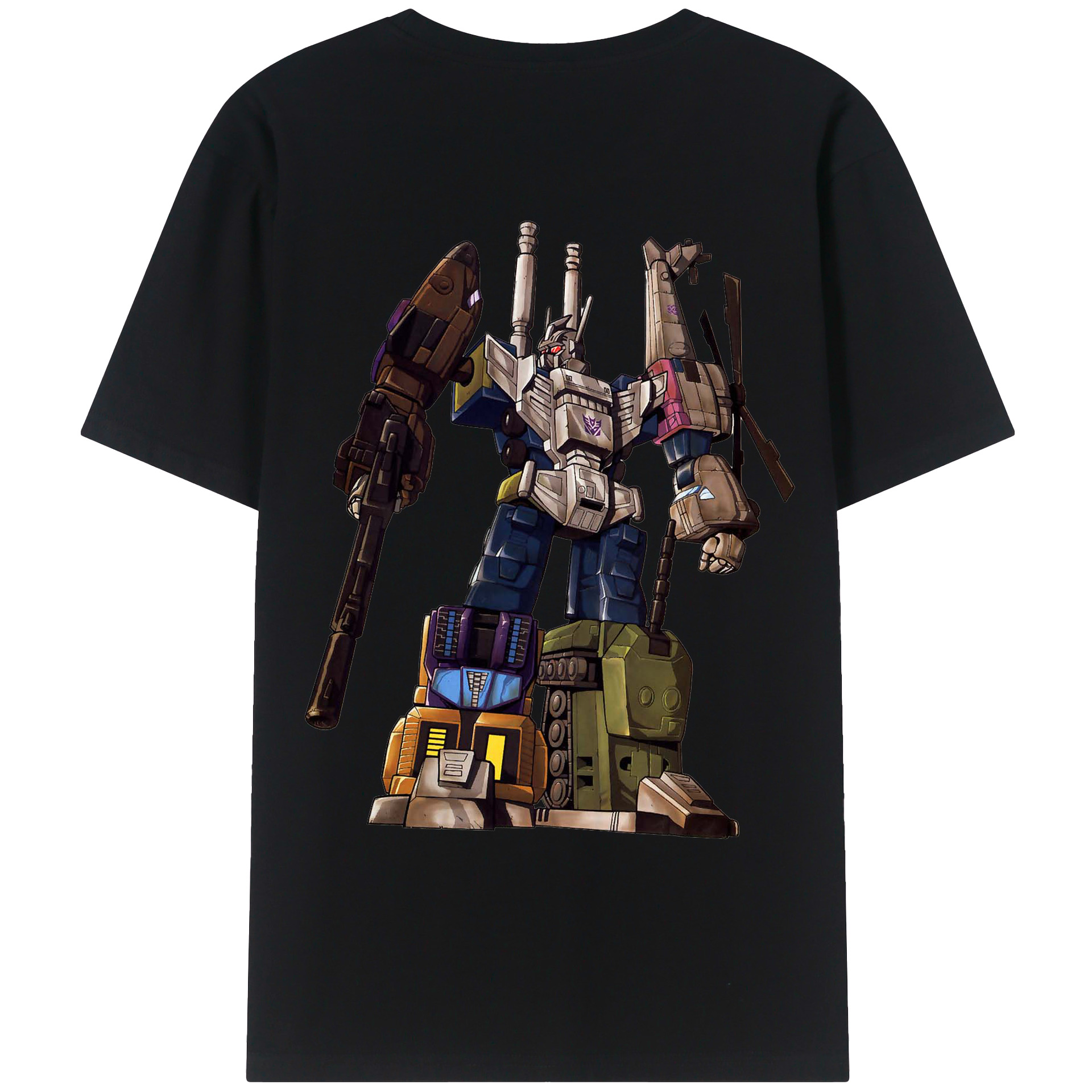 （画像用）  綿100％ メンズ半袖Tシャツ（バックプリント） 通気性