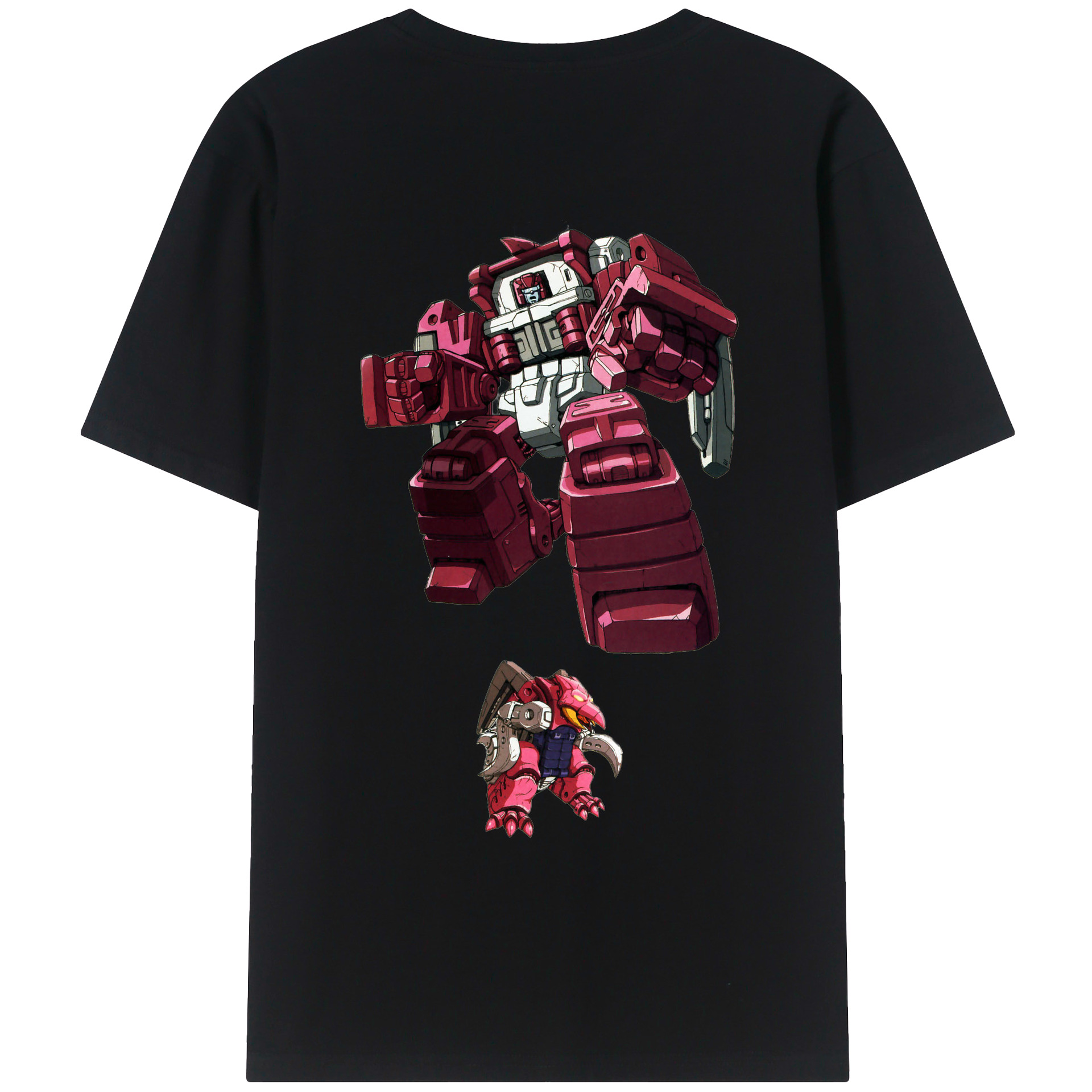 （画像用）  綿100％ メンズ半袖Tシャツ（バックプリント） 通気性