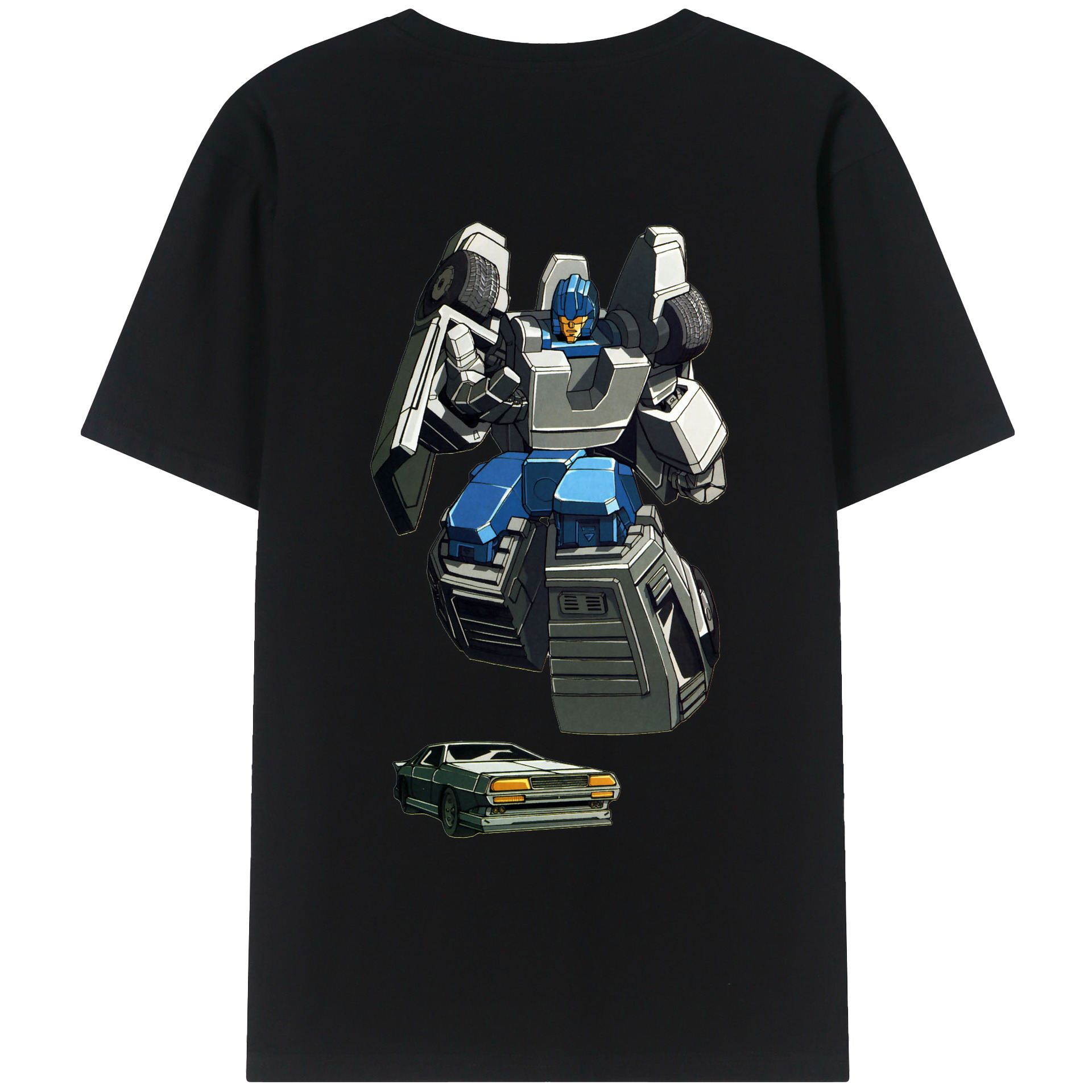 （画像用）  綿100％ メンズ半袖Tシャツ（バックプリント） 通気性