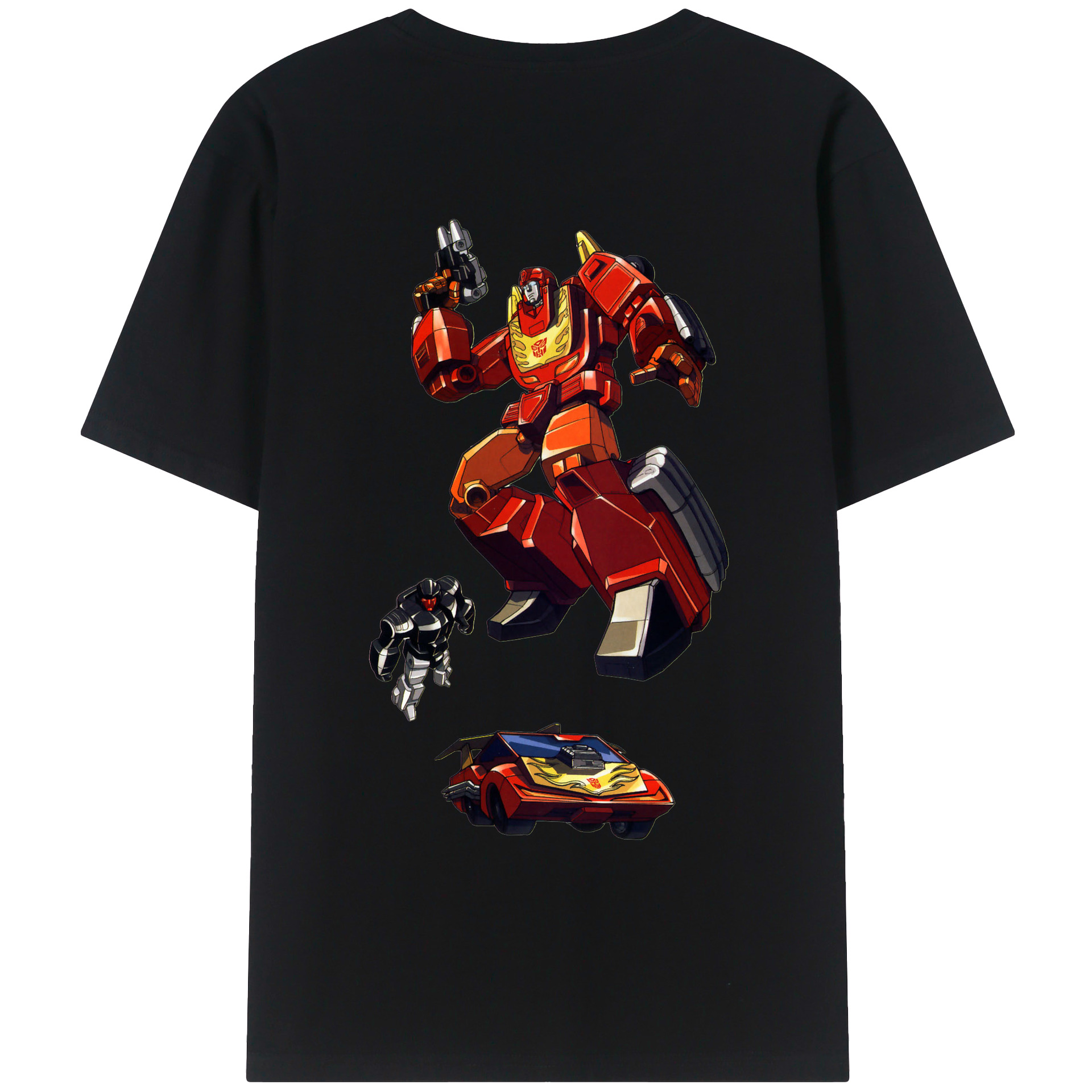 （画像用）  綿100％ メンズ半袖Tシャツ（バックプリント） 通気性