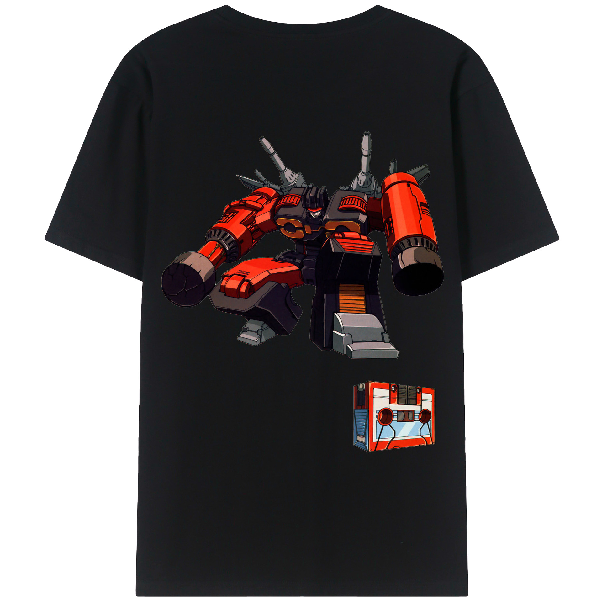 （画像用）  綿100％ メンズ半袖Tシャツ（バックプリント） 通気性