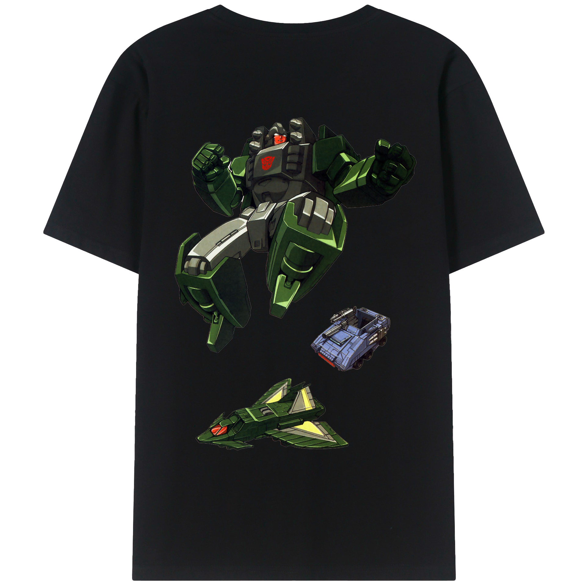 （画像用）  綿100％ メンズ半袖Tシャツ（バックプリント） 通気性
