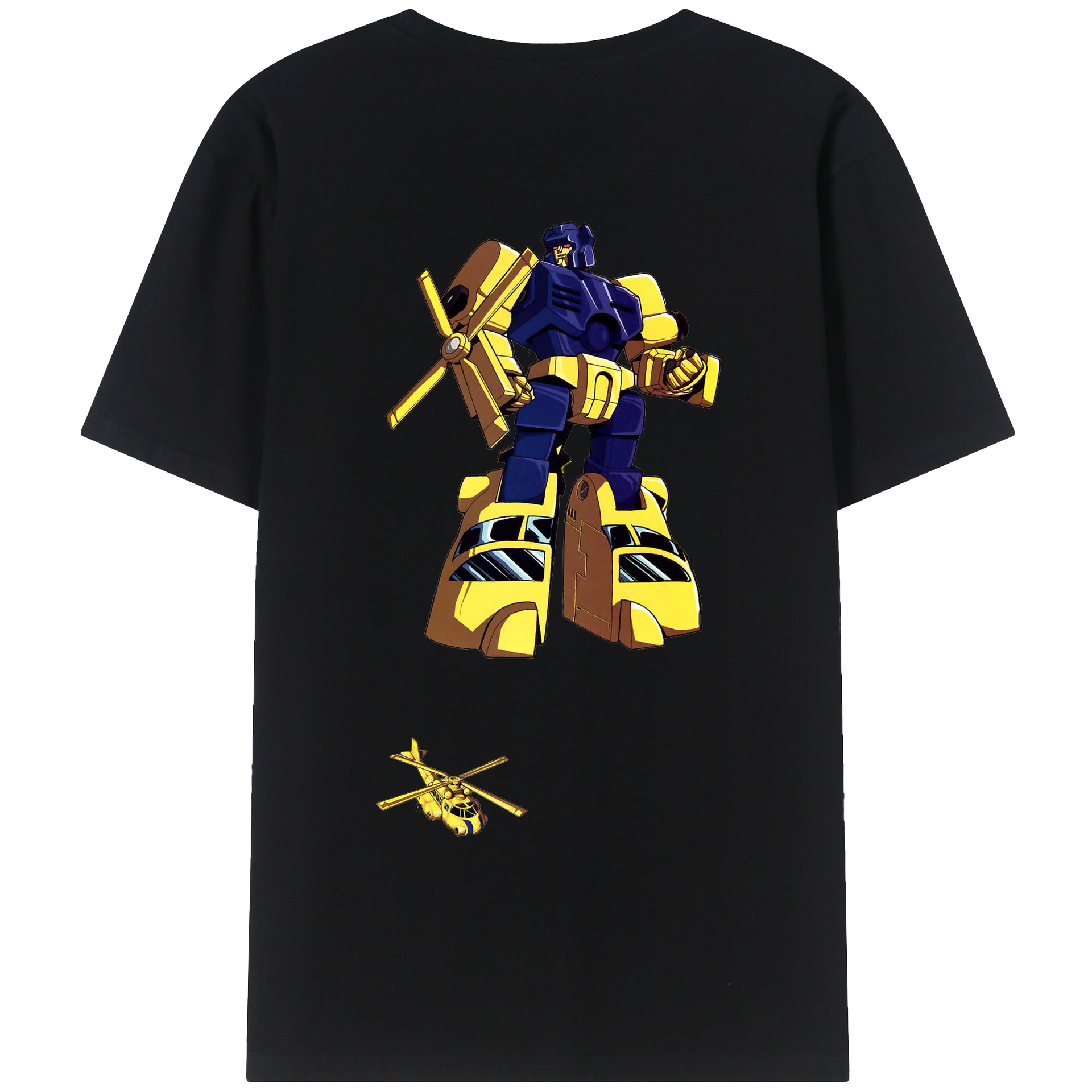 （画像用）  綿100％ メンズ半袖Tシャツ（バックプリント） 通気性