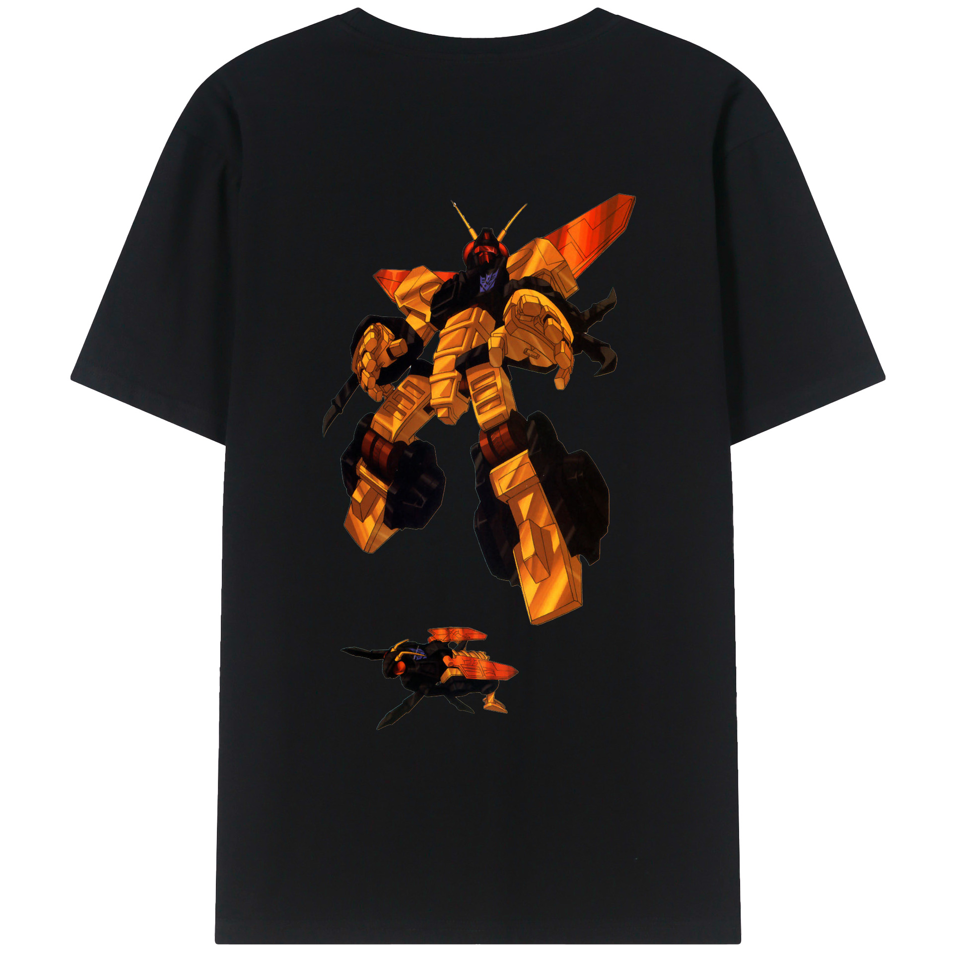 （画像用）  綿100％ メンズ半袖Tシャツ（バックプリント） 通気性
