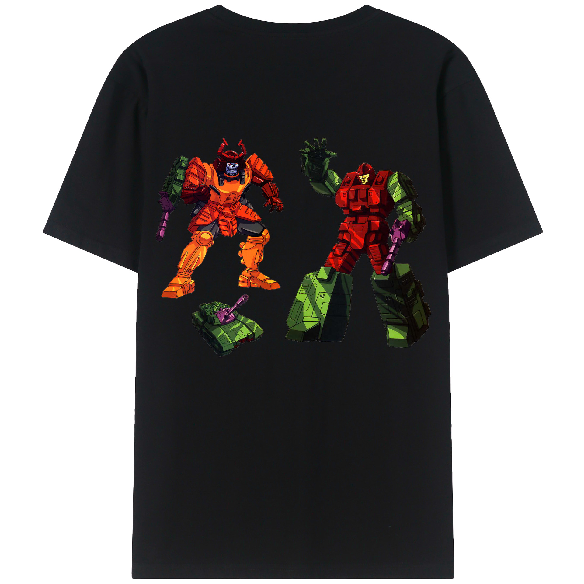 （画像用）  綿100％ メンズ半袖Tシャツ（バックプリント） 通気性