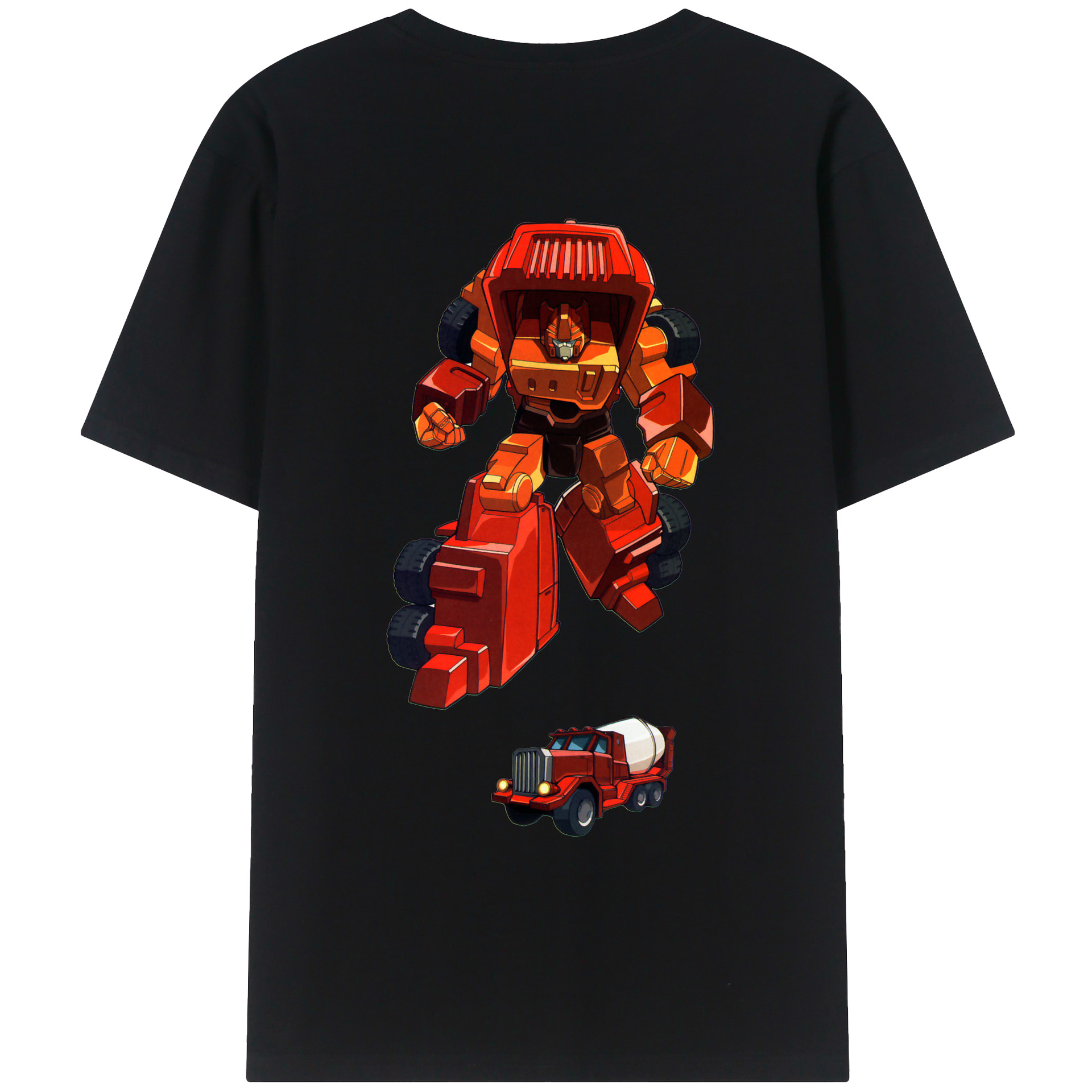 （画像用）  綿100％ メンズ半袖Tシャツ（バックプリント） 通気性