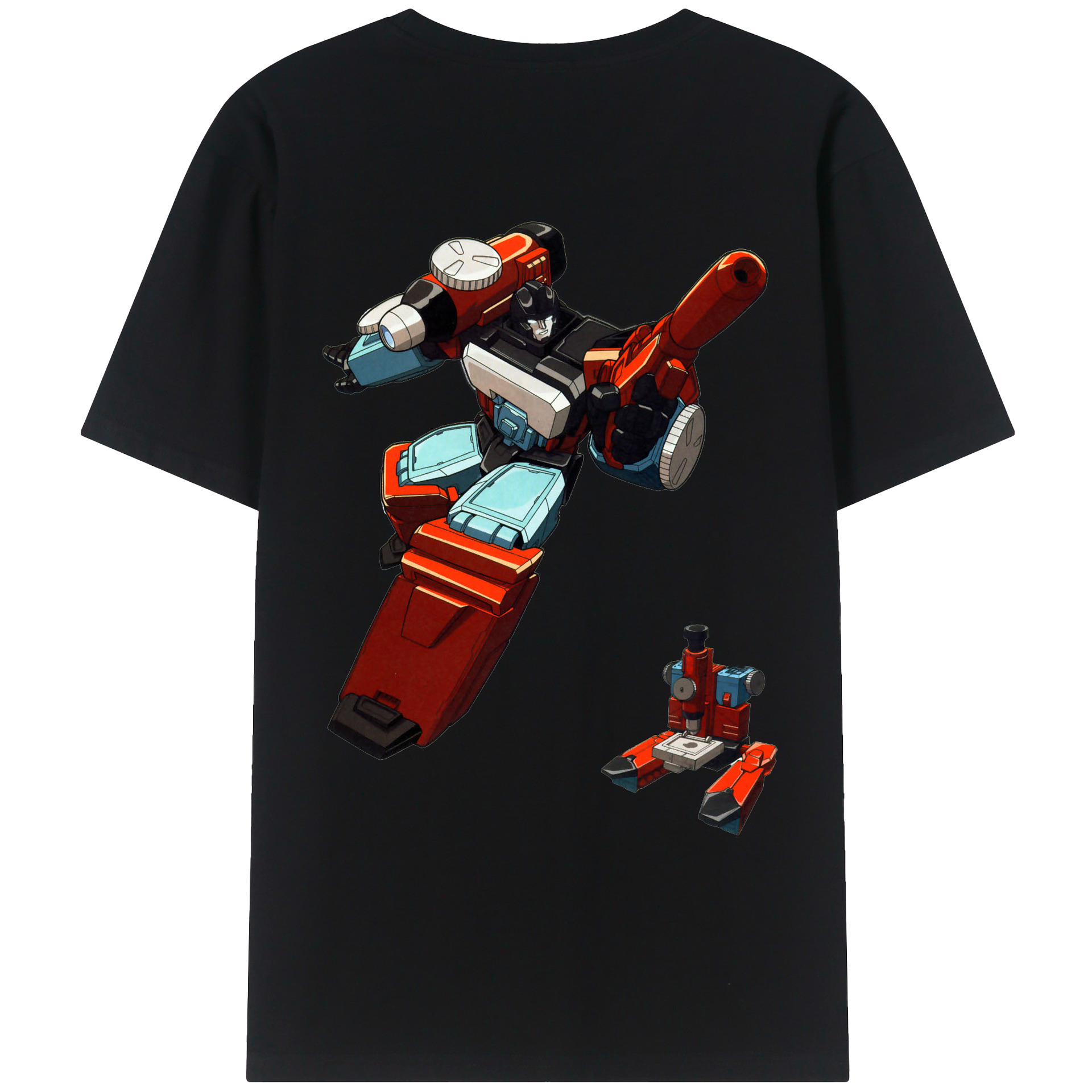 （画像用）  綿100％ メンズ半袖Tシャツ（バックプリント） 通気性