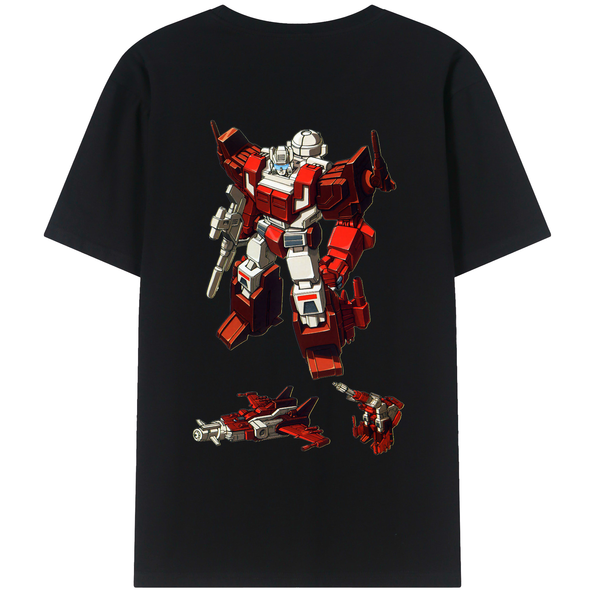 （画像用）  綿100％ メンズ半袖Tシャツ（バックプリント） 通気性