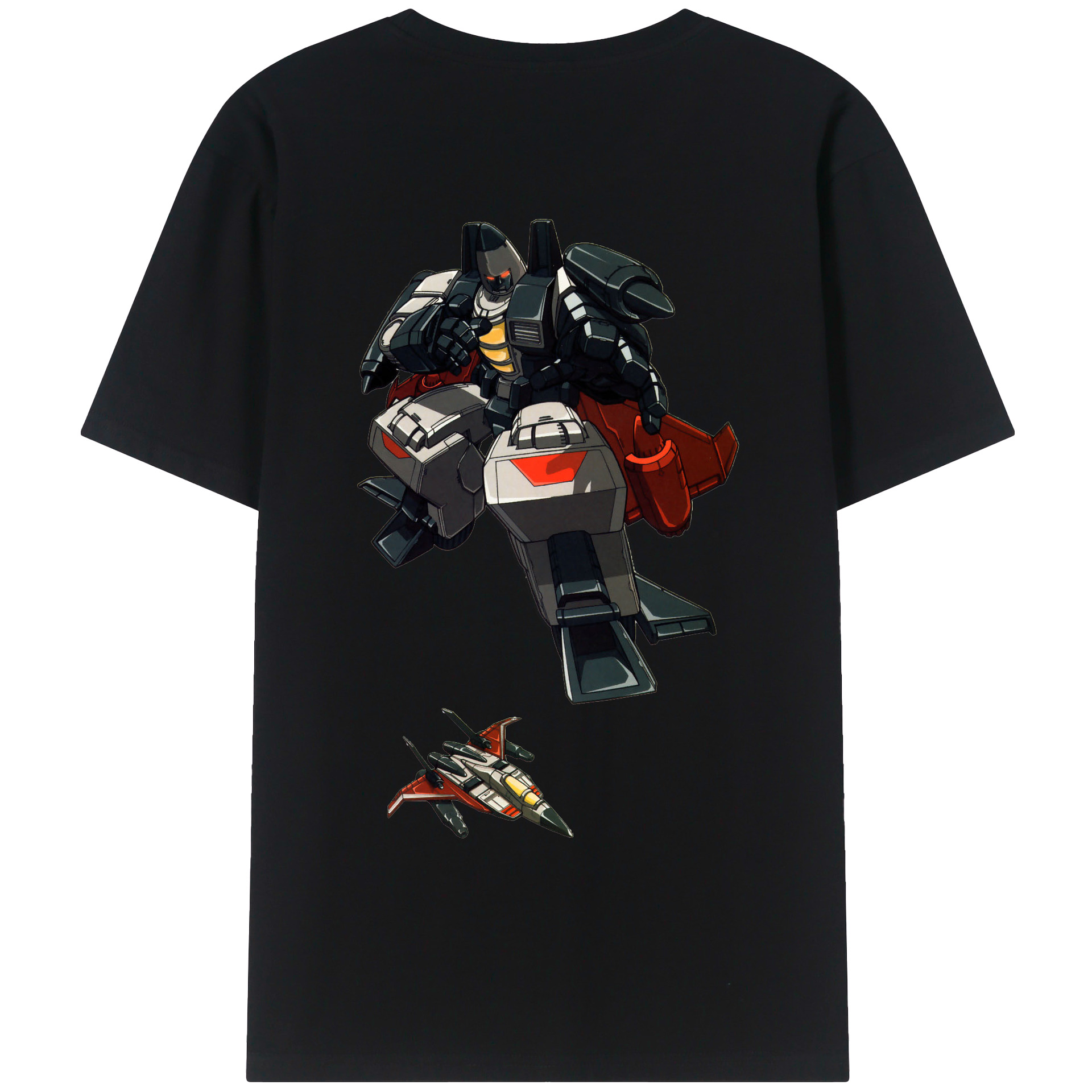 （画像用）  綿100％ メンズ半袖Tシャツ（バックプリント） 通気性