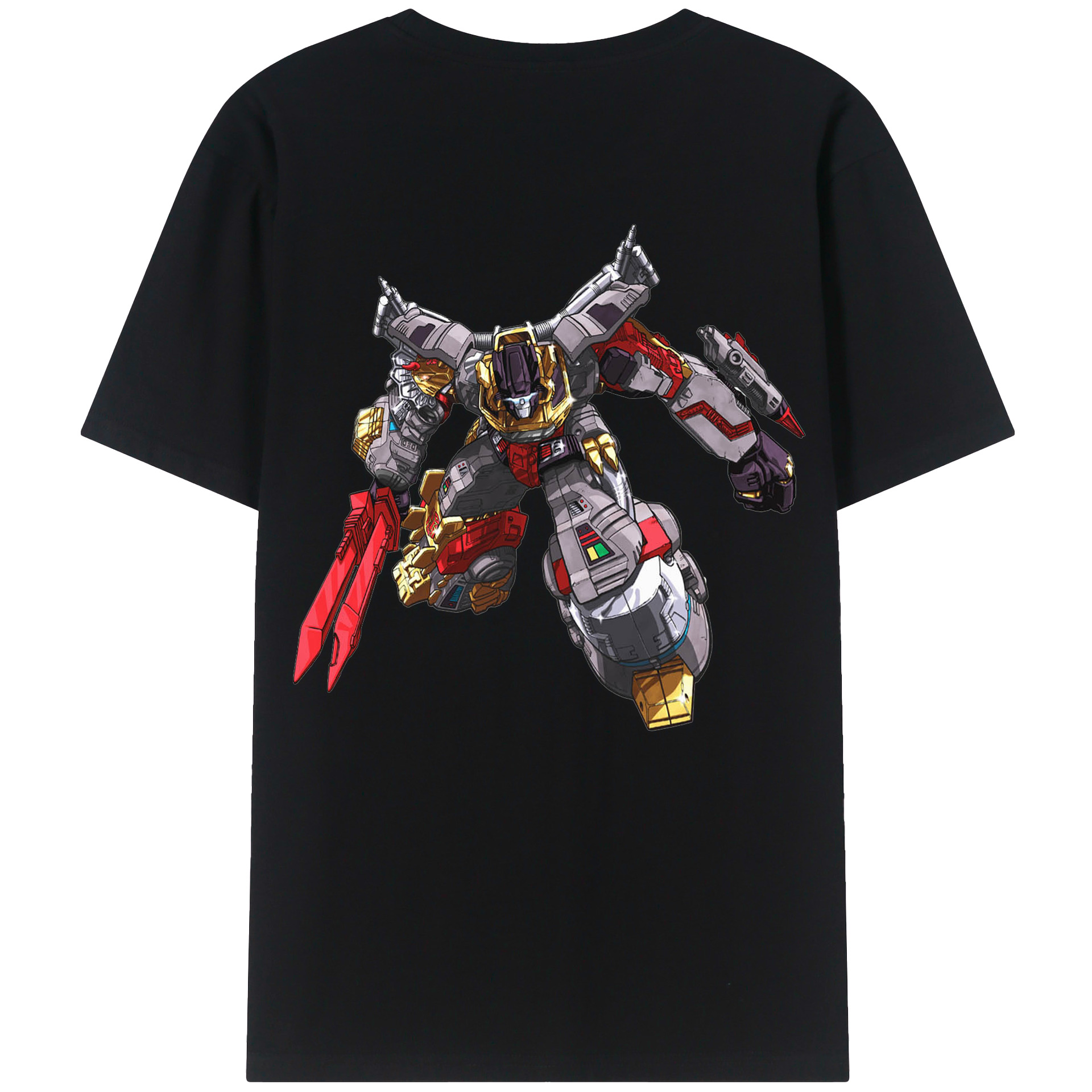 （画像用）  綿100％ メンズ半袖Tシャツ（バックプリント） 通気性