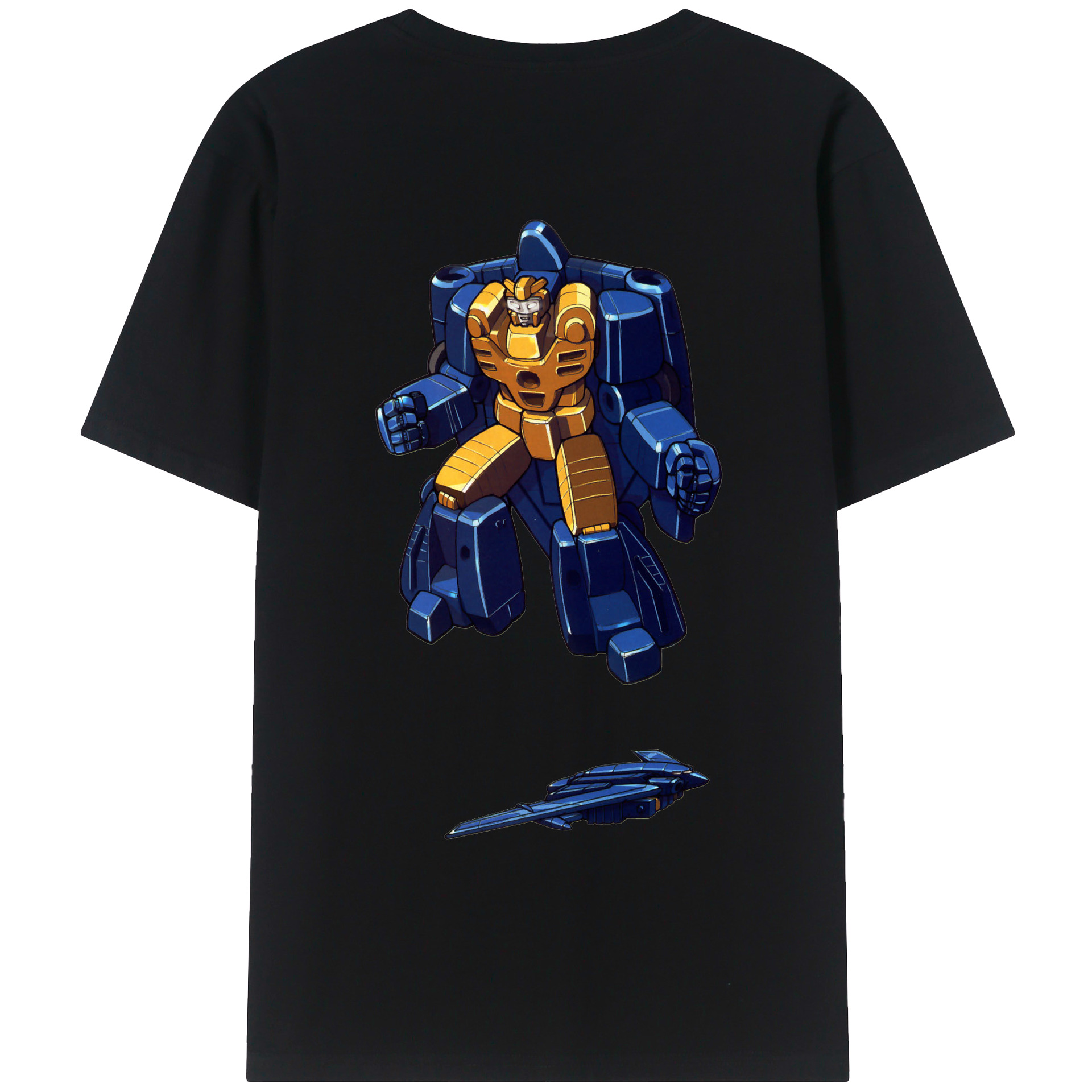 （画像用）  綿100％ メンズ半袖Tシャツ（バックプリント） 通気性