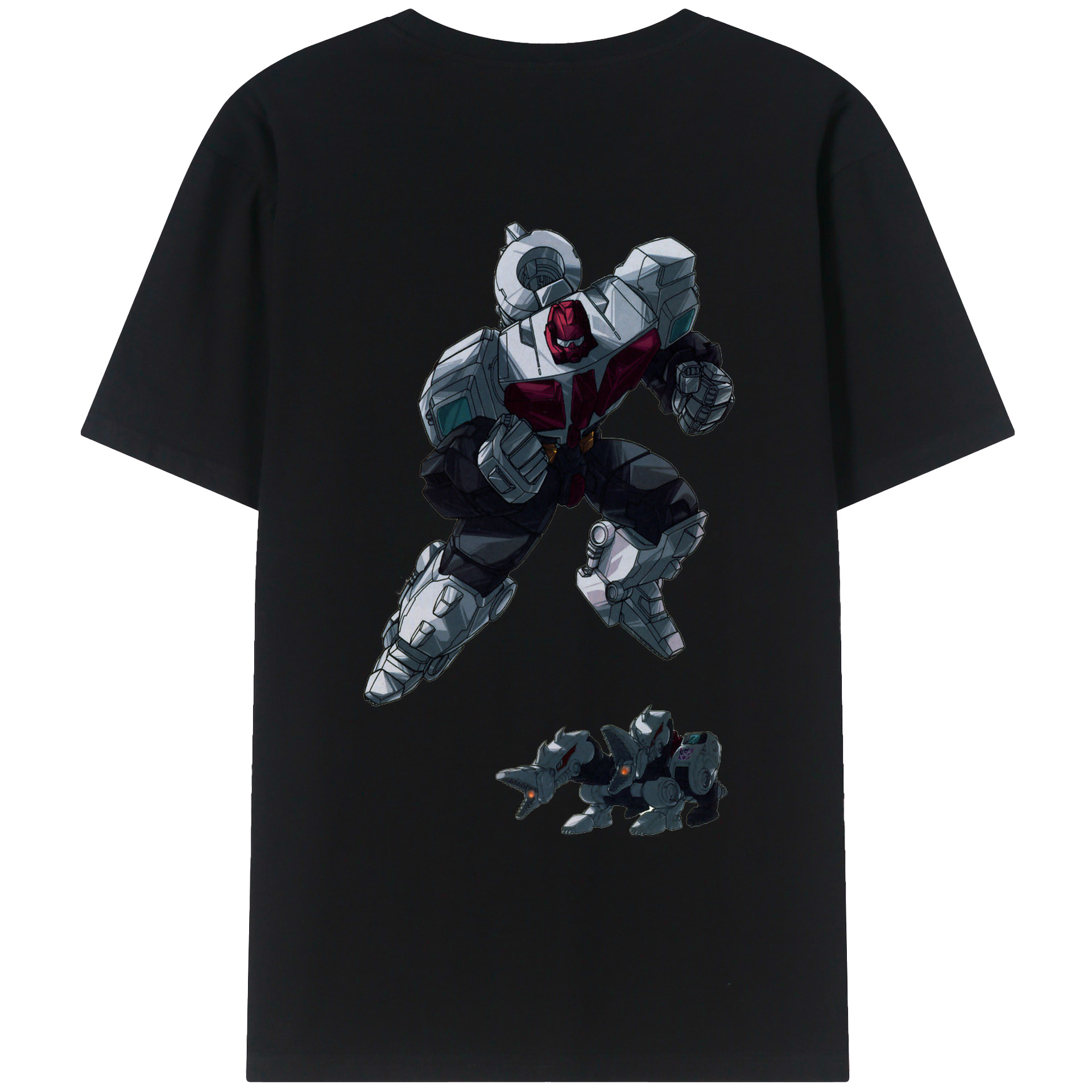 （画像用）  綿100％ メンズ半袖Tシャツ（バックプリント） 通気性