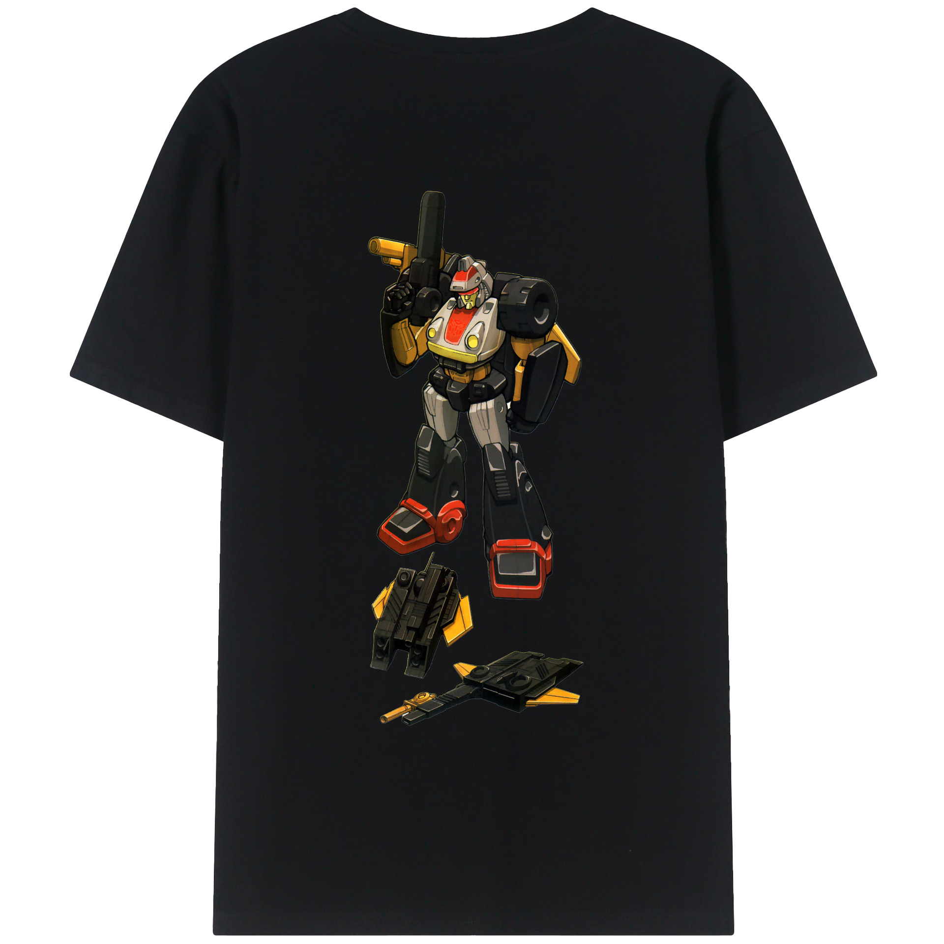 （画像用）  綿100％ メンズ半袖Tシャツ（バックプリント） 通気性