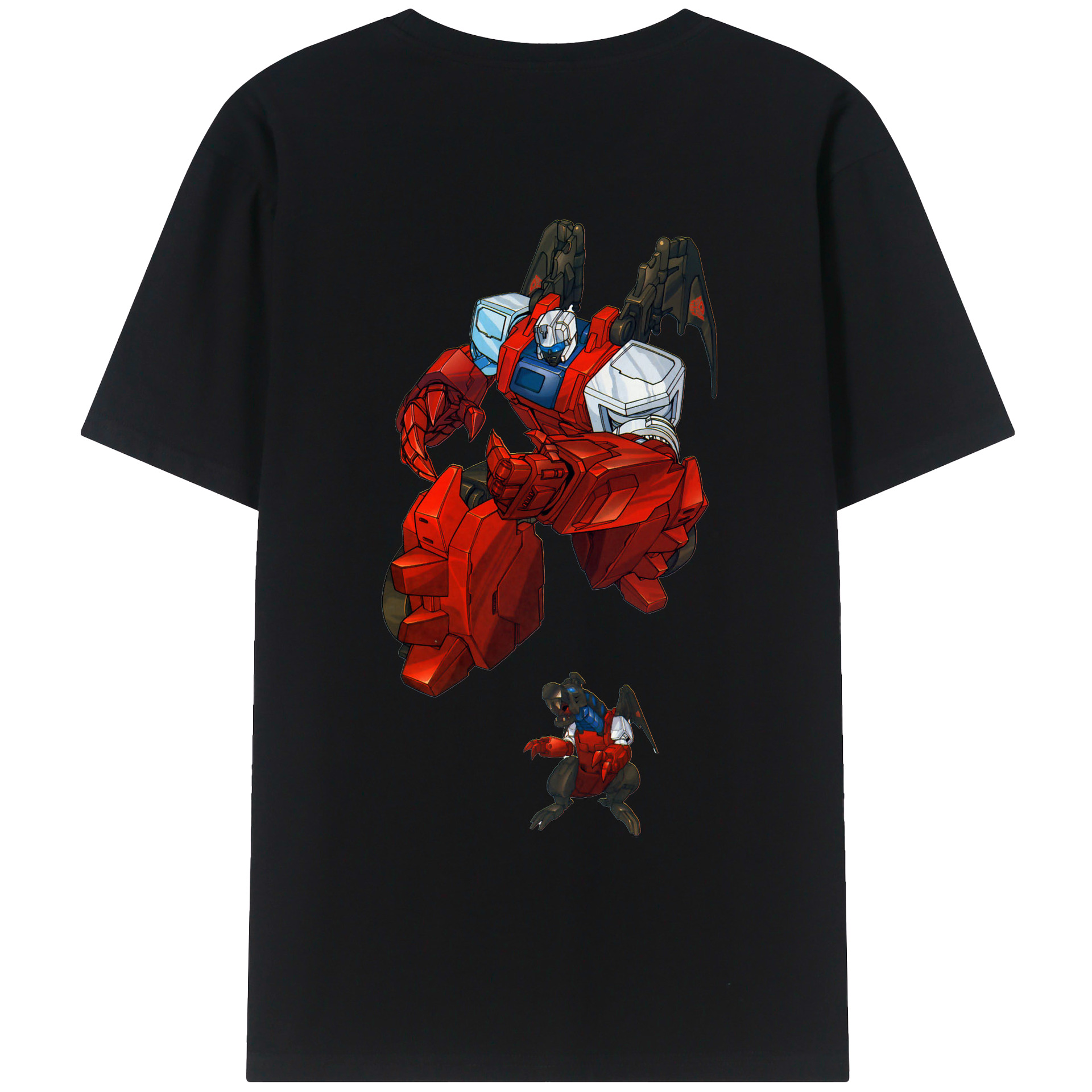 （画像用）  綿100％ メンズ半袖Tシャツ（バックプリント） 通気性