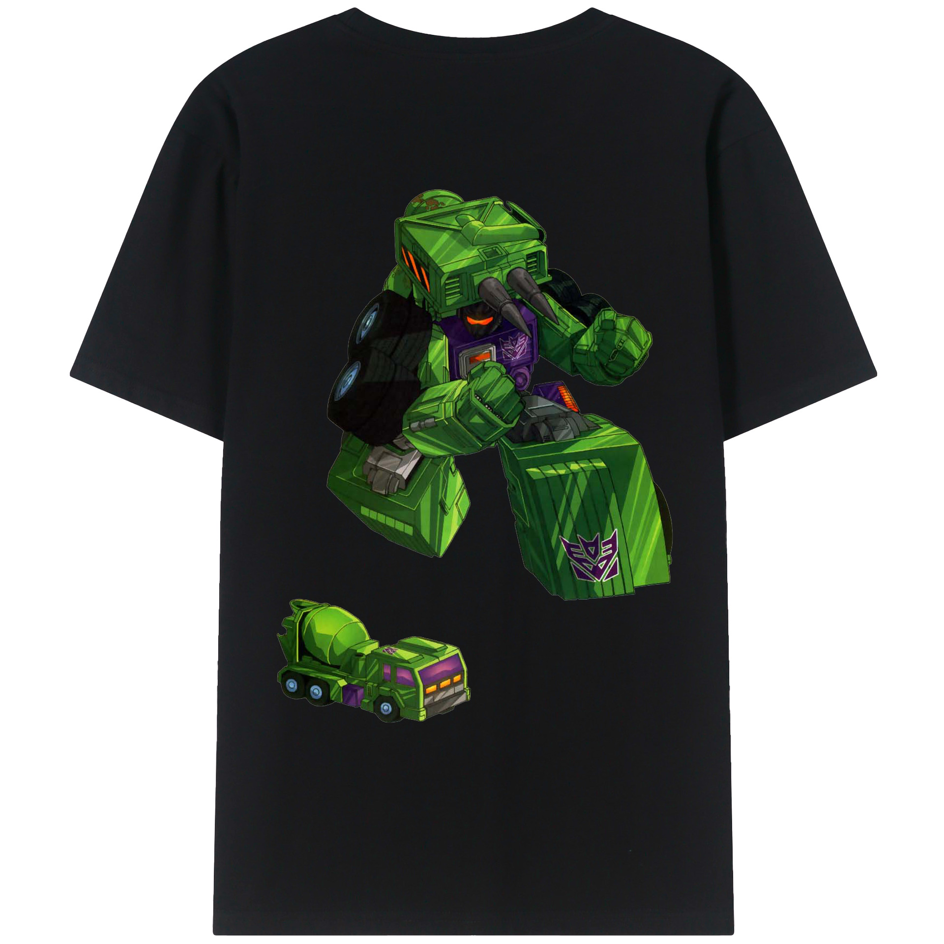 （画像用）  綿100％ メンズ半袖Tシャツ（バックプリント） 通気性