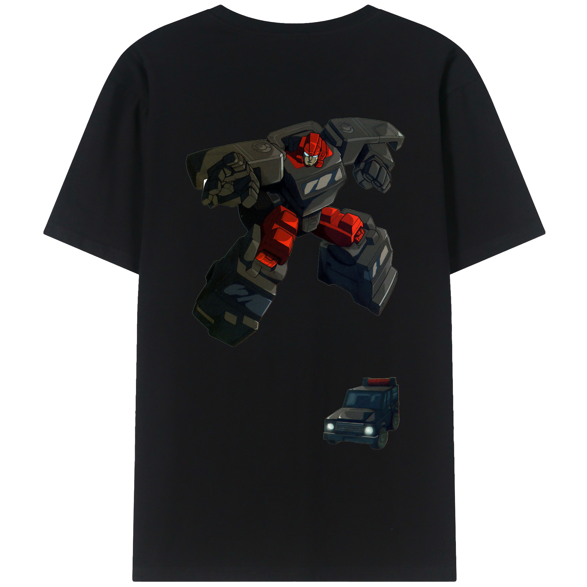 （画像用）  綿100％ メンズ半袖Tシャツ（バックプリント） 通気性