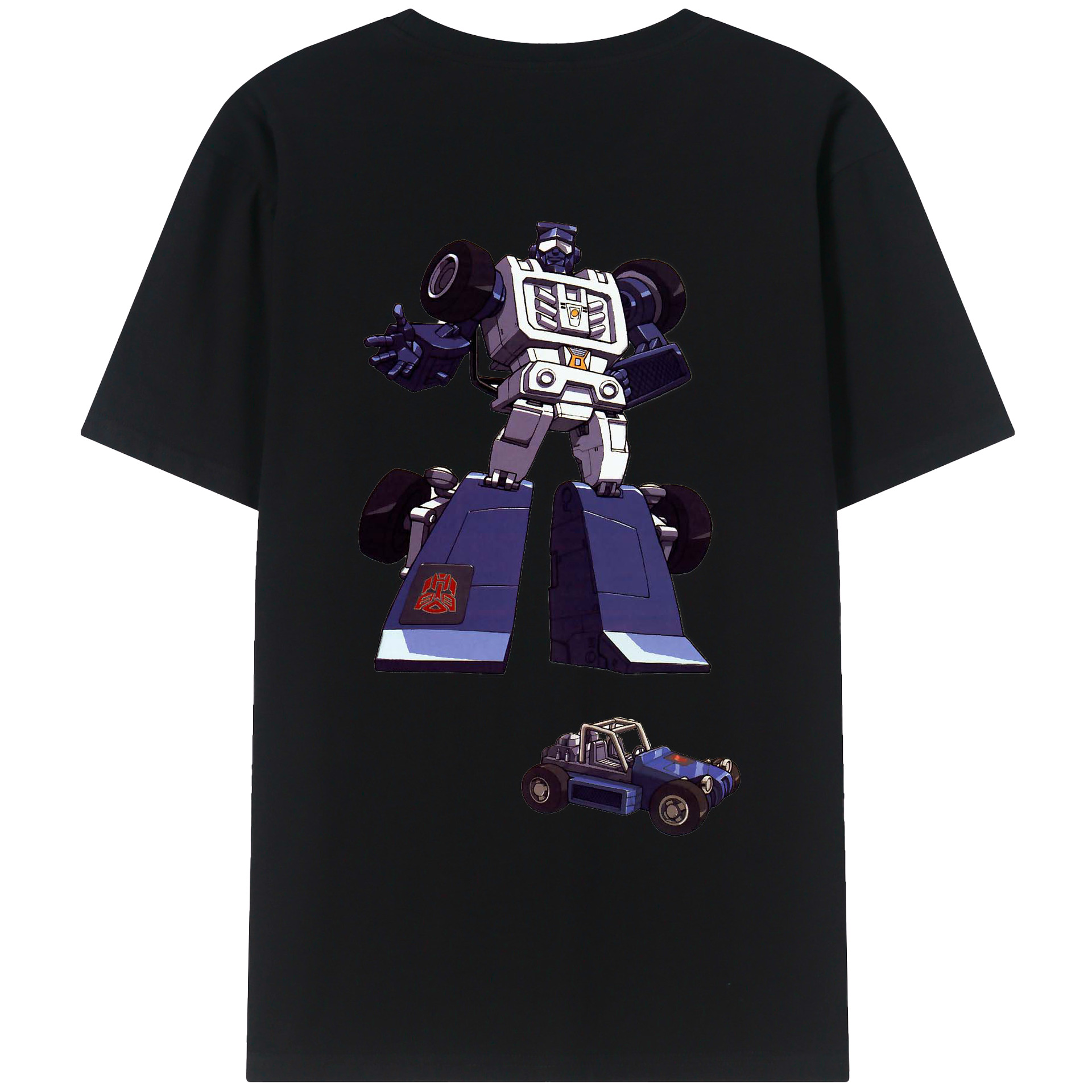 （画像用）  綿100％ メンズ半袖Tシャツ（バックプリント） 通気性