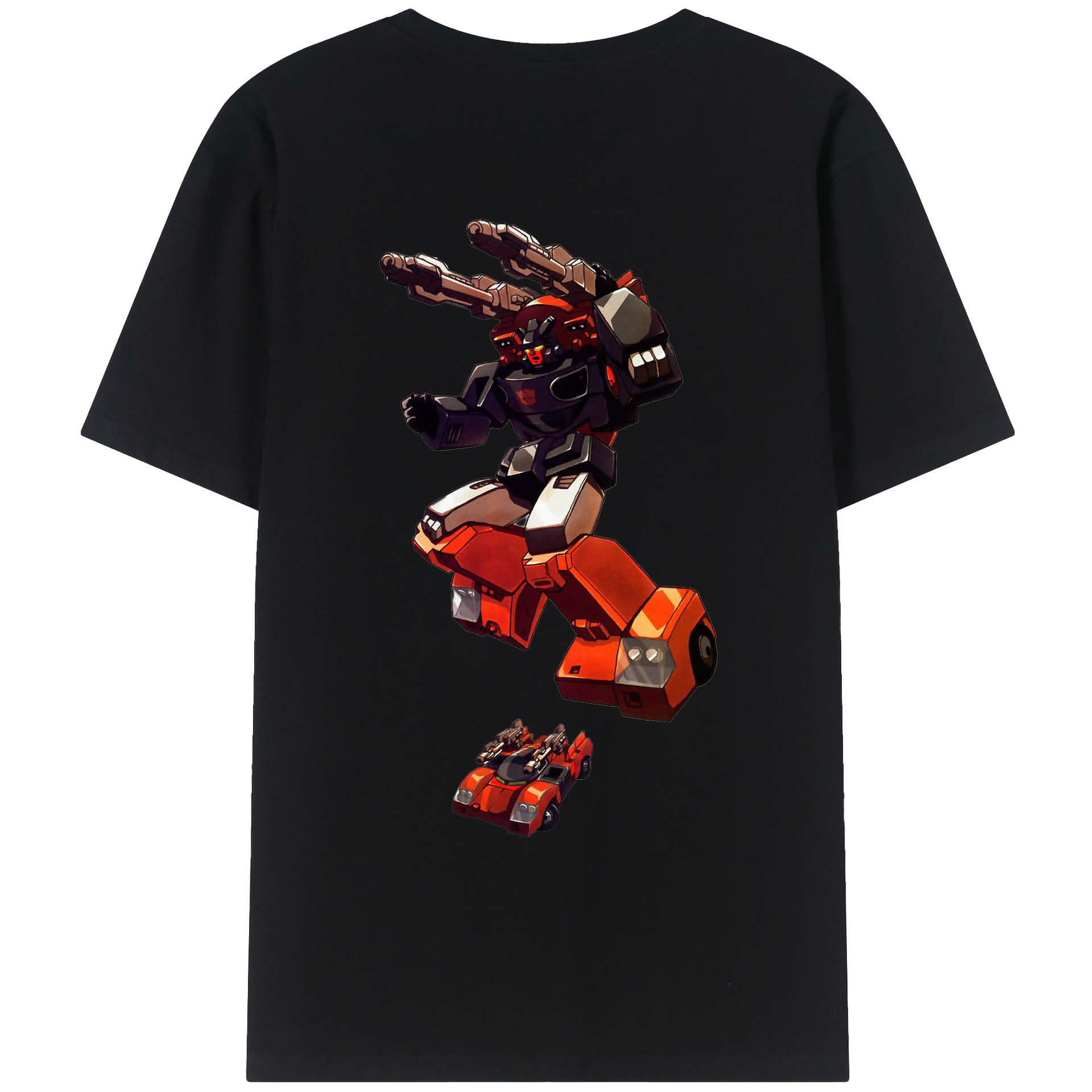 （画像用）  綿100％ メンズ半袖Tシャツ（バックプリント） 通気性