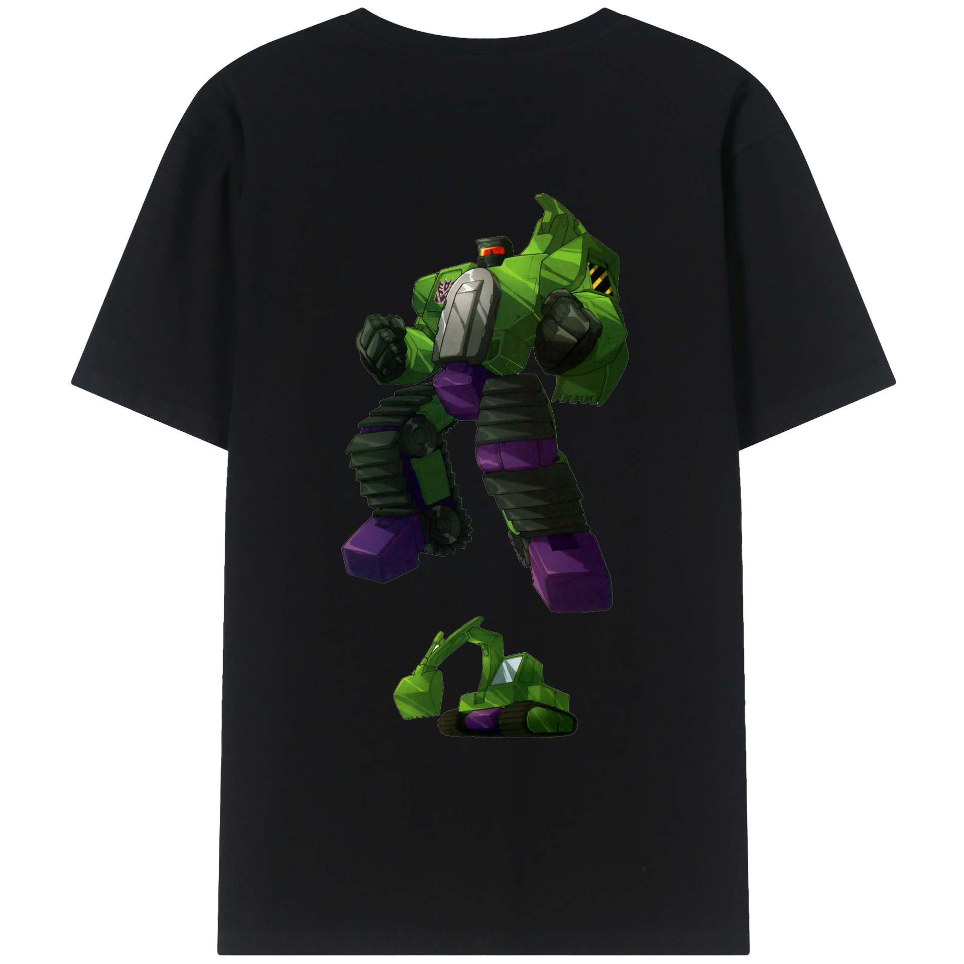 （画像用）  綿100％ メンズ半袖Tシャツ（バックプリント） 通気性
