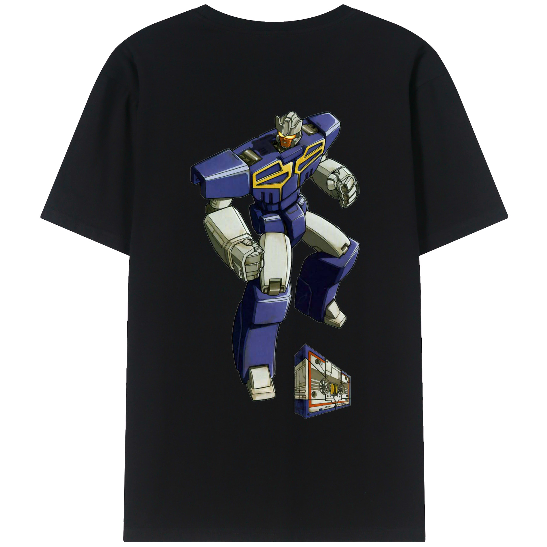 （画像用）  綿100％ メンズ半袖Tシャツ（バックプリント） 通気性
