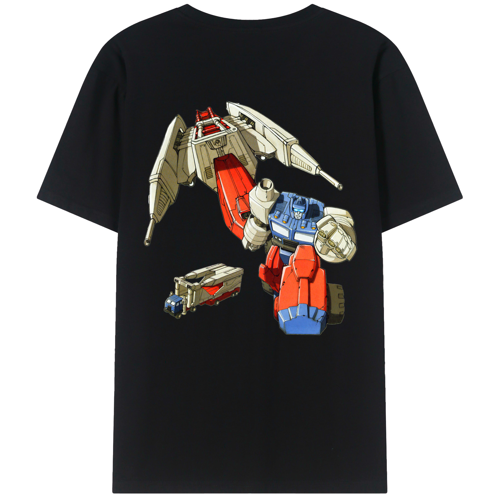 （画像用）  綿100％ メンズ半袖Tシャツ（バックプリント） 通気性