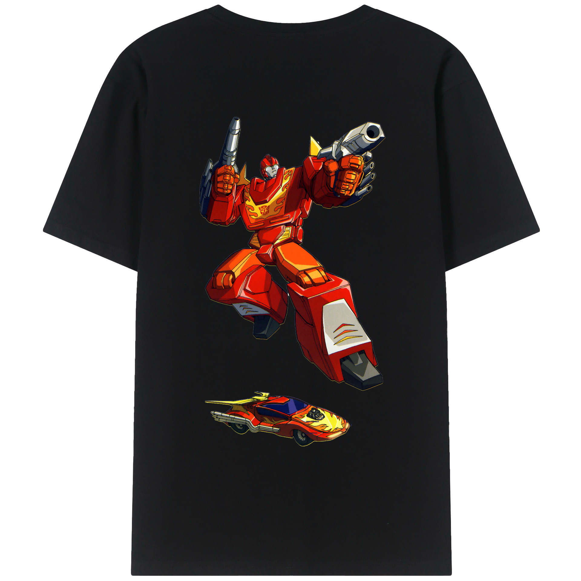 （画像用）  綿100％ メンズ半袖Tシャツ（バックプリント） 通気性