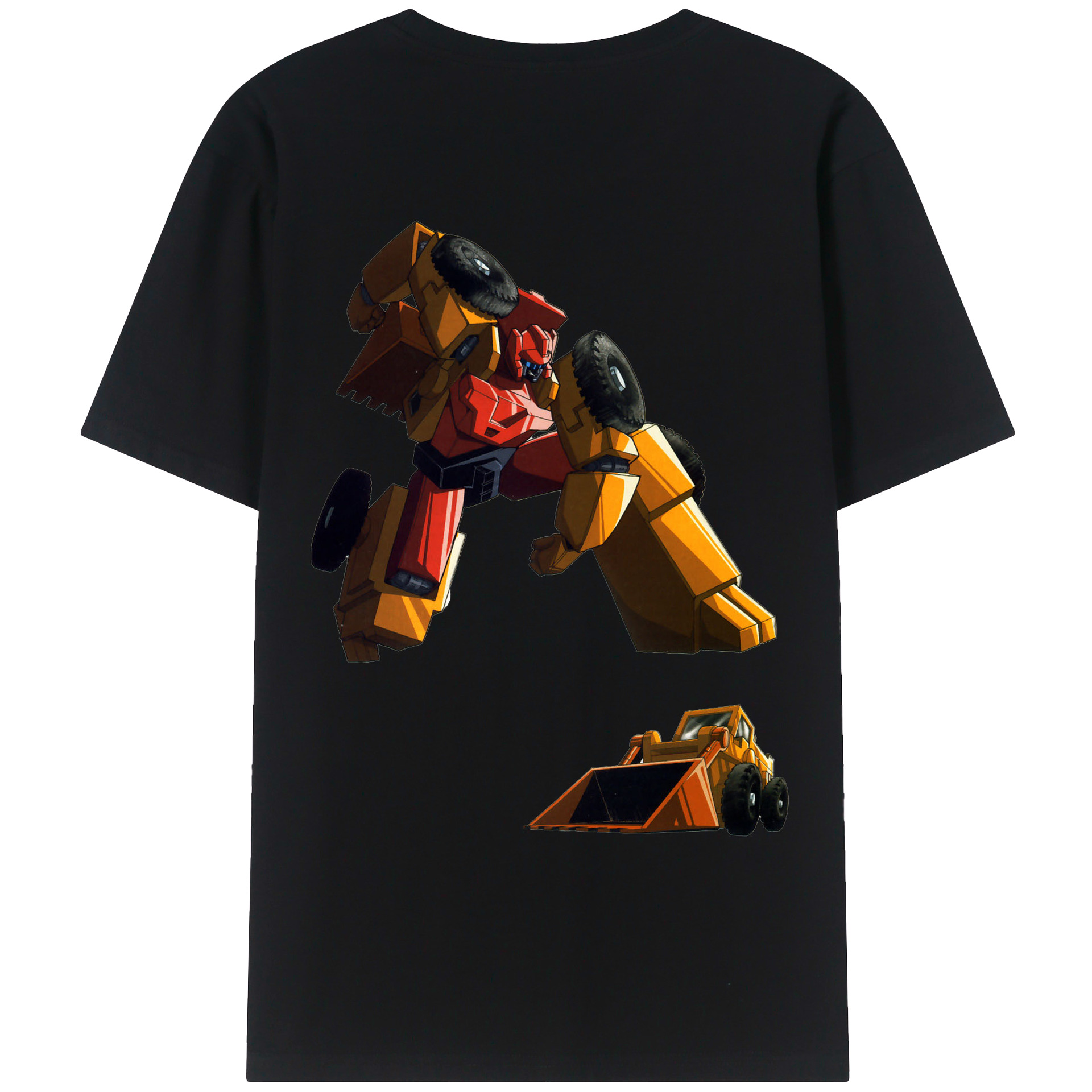 （画像用）  綿100％ メンズ半袖Tシャツ（バックプリント） 通気性