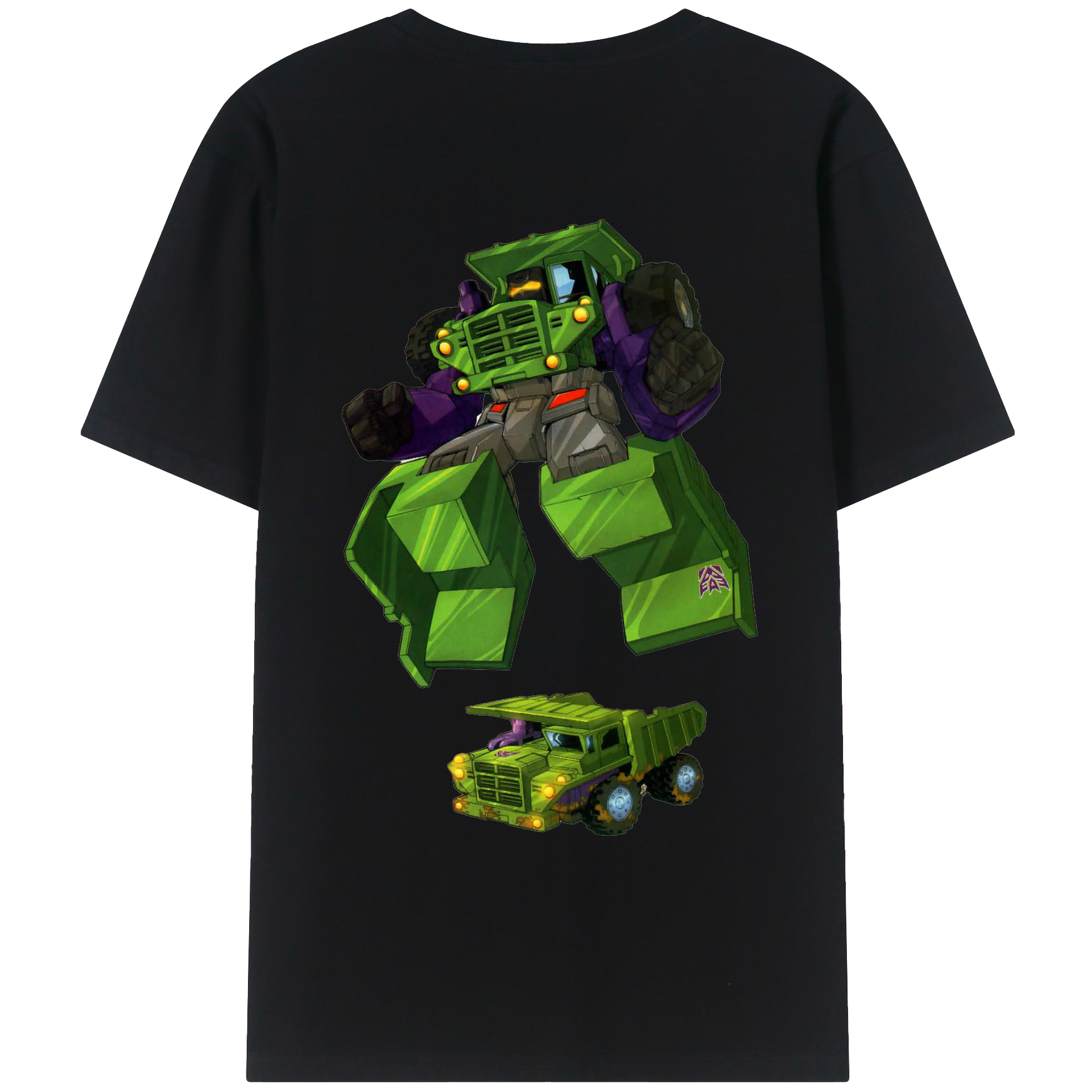 （画像用）  綿100％ メンズ半袖Tシャツ（バックプリント） 通気性