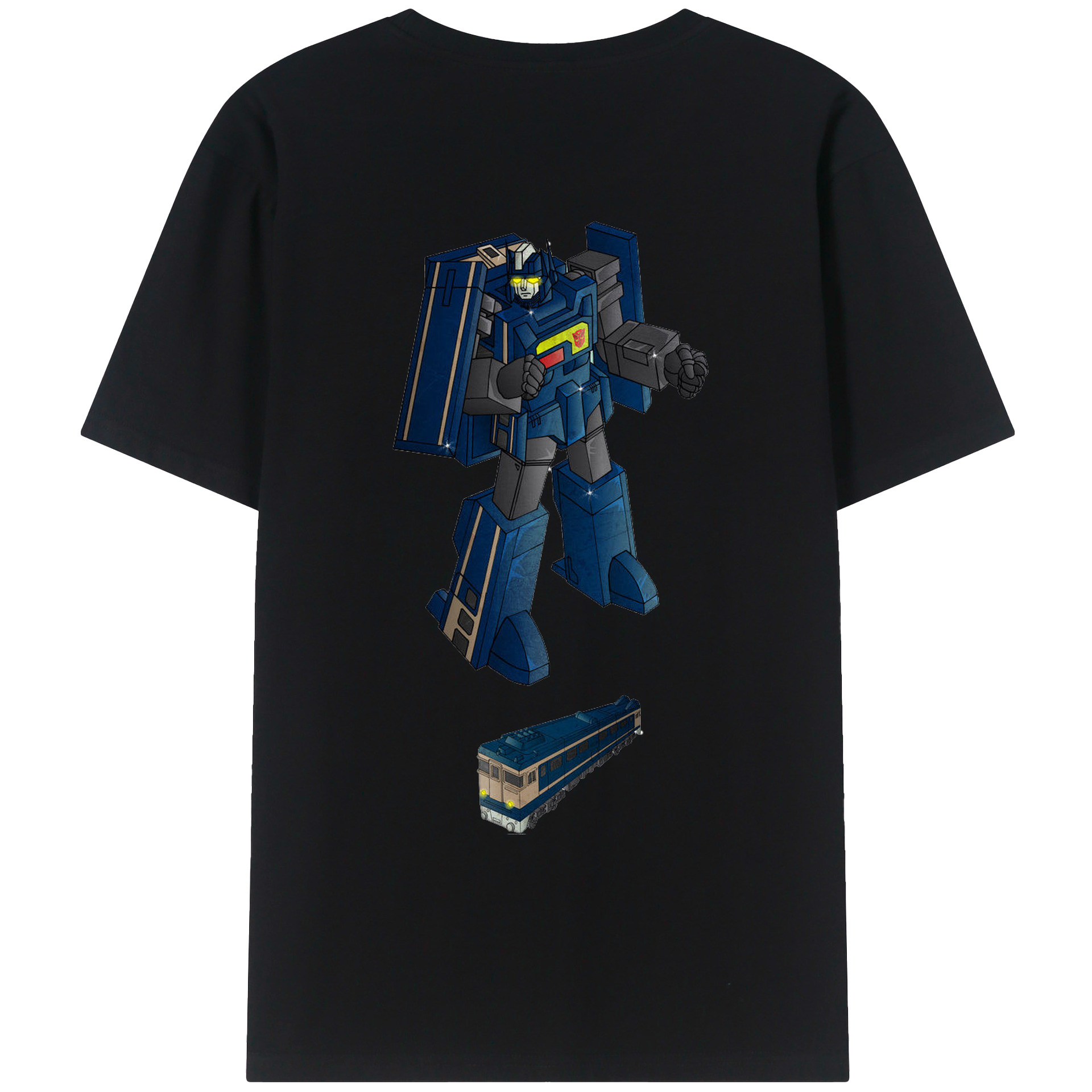 （画像用）  綿100％ メンズ半袖Tシャツ（バックプリント） 通気性
