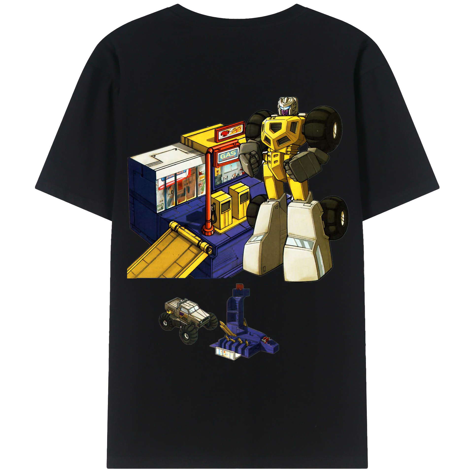 （画像用）  綿100％ メンズ半袖Tシャツ（バックプリント） 通気性