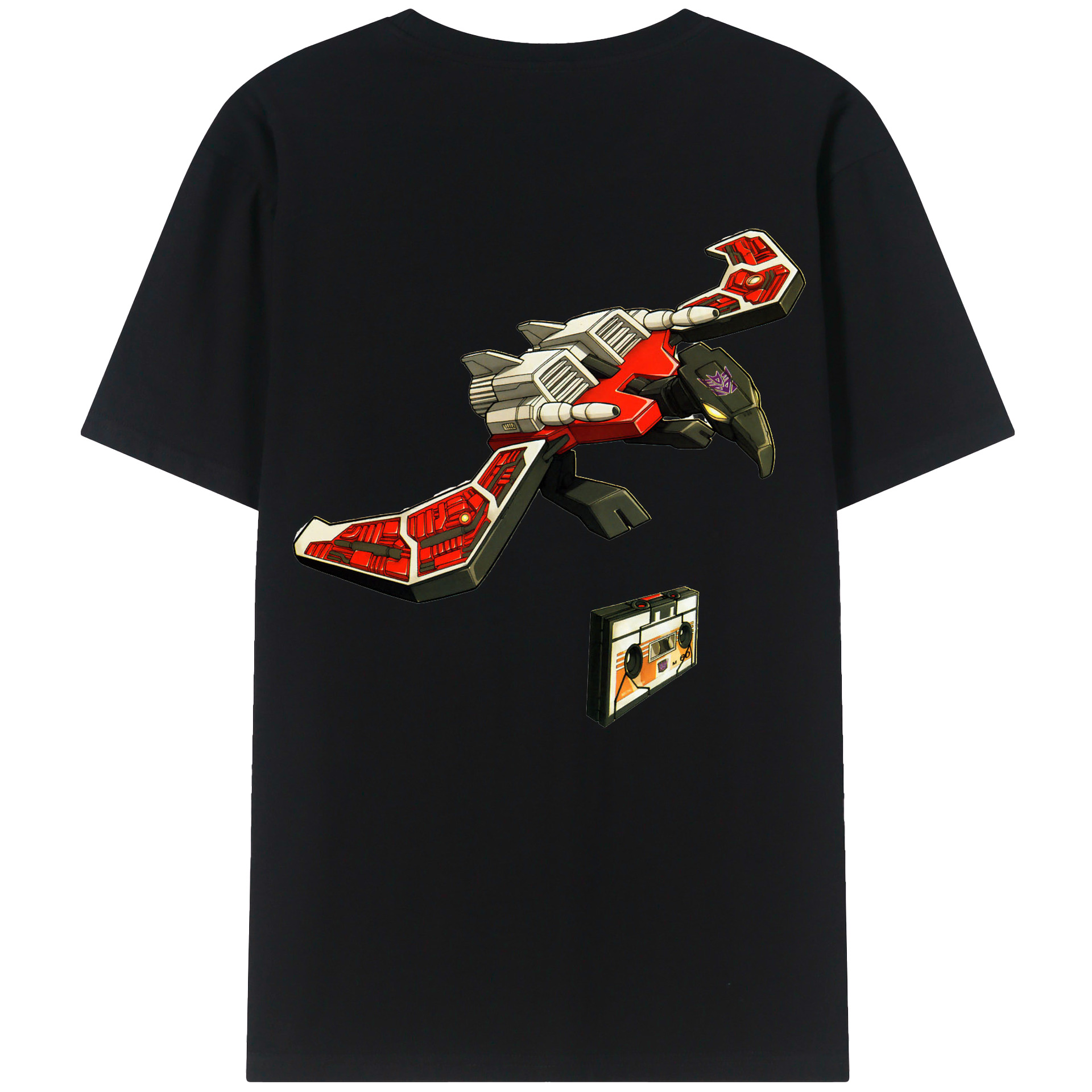 （画像用）  綿100％ メンズ半袖Tシャツ（バックプリント） 通気性