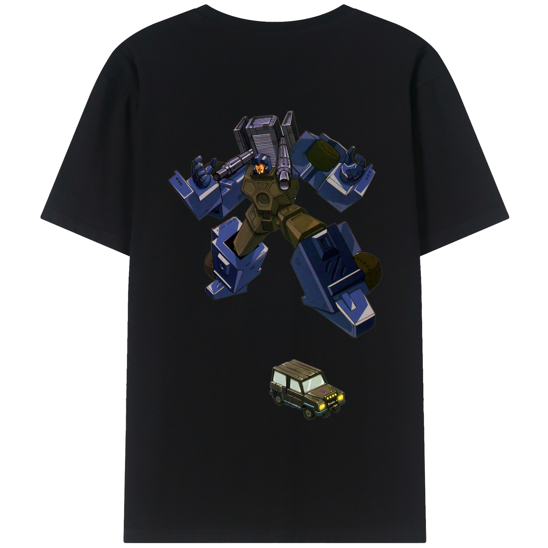 （画像用）  綿100％ メンズ半袖Tシャツ（バックプリント） 通気性