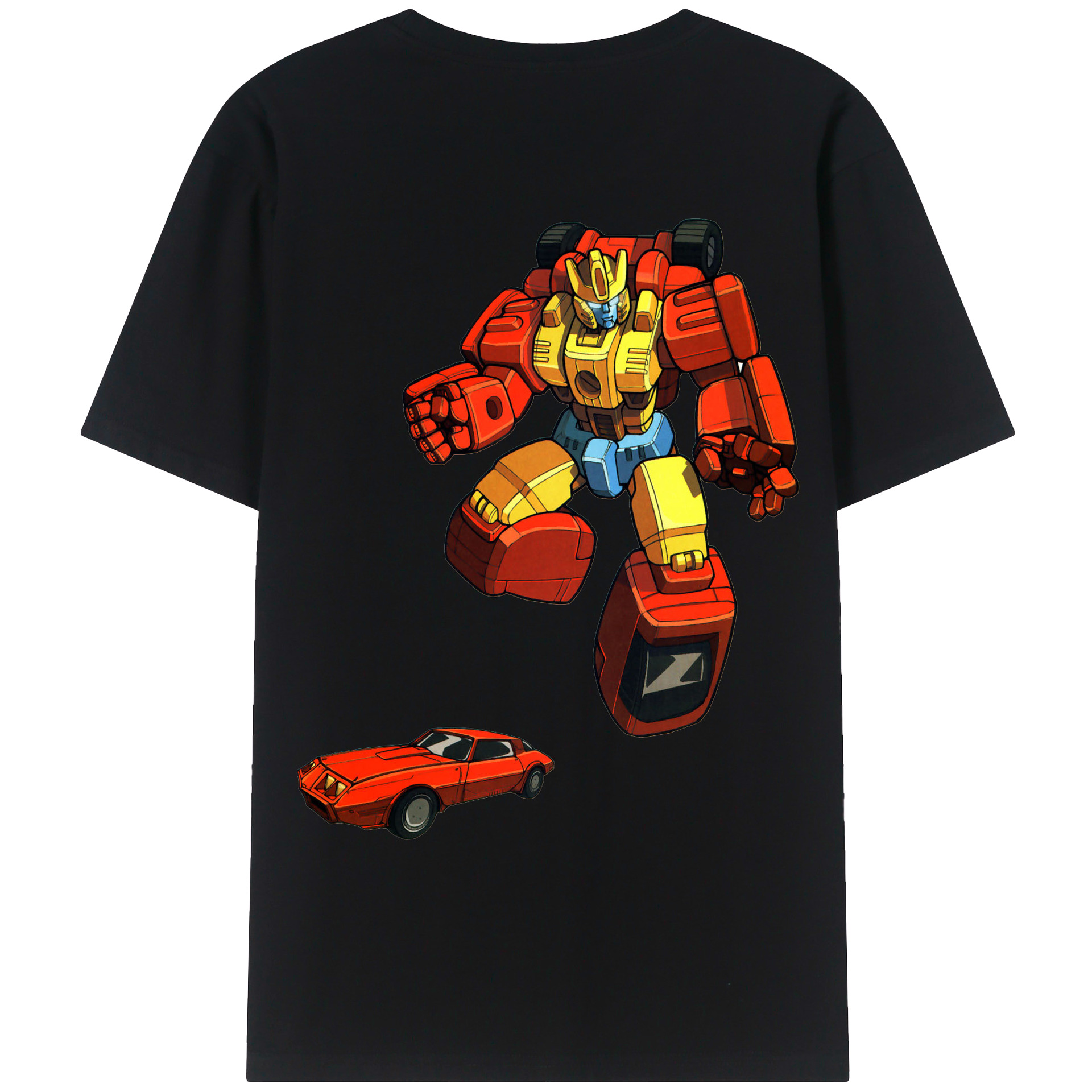 （画像用）  綿100％ メンズ半袖Tシャツ（バックプリント） 通気性