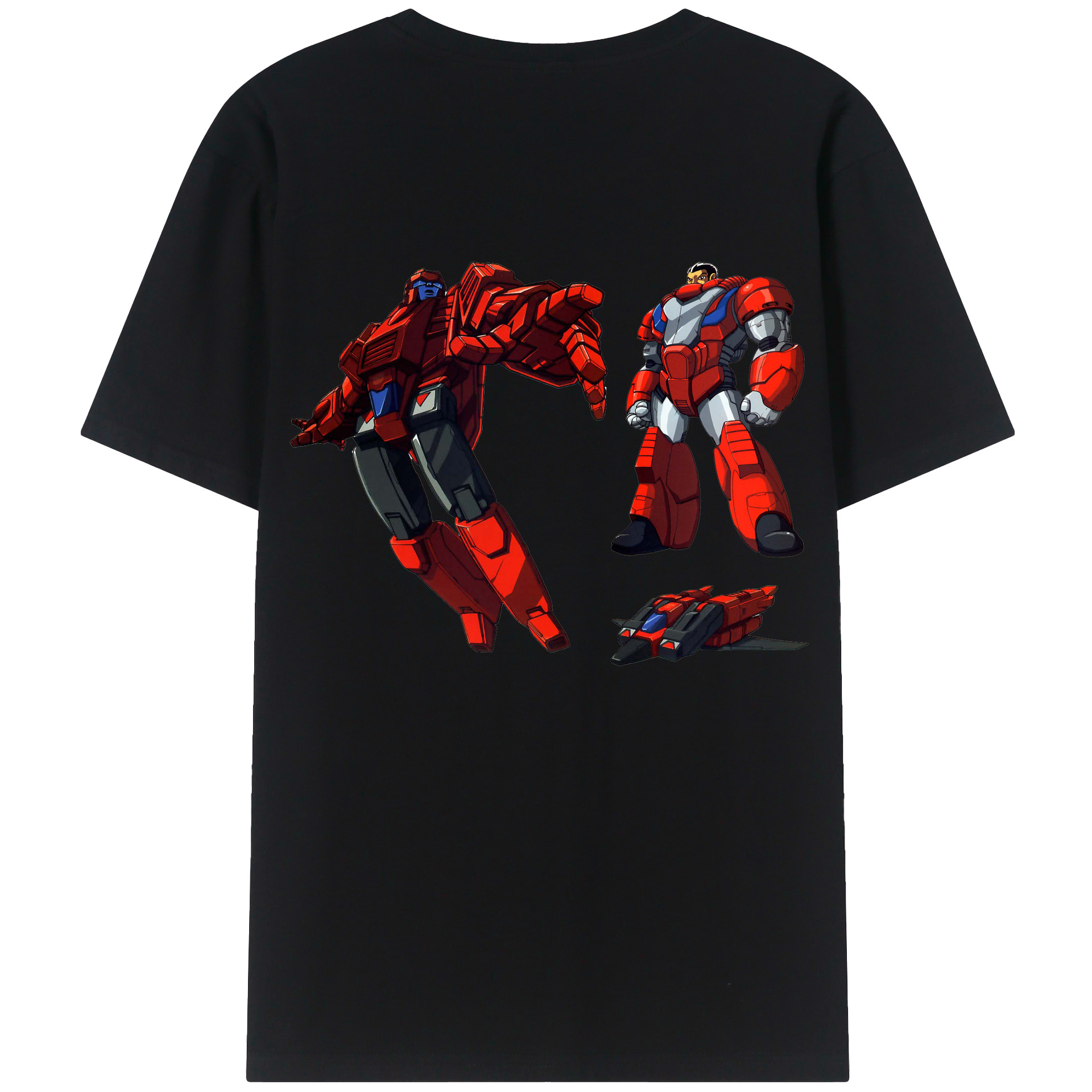 （画像用）  綿100％ メンズ半袖Tシャツ（バックプリント） 通気性