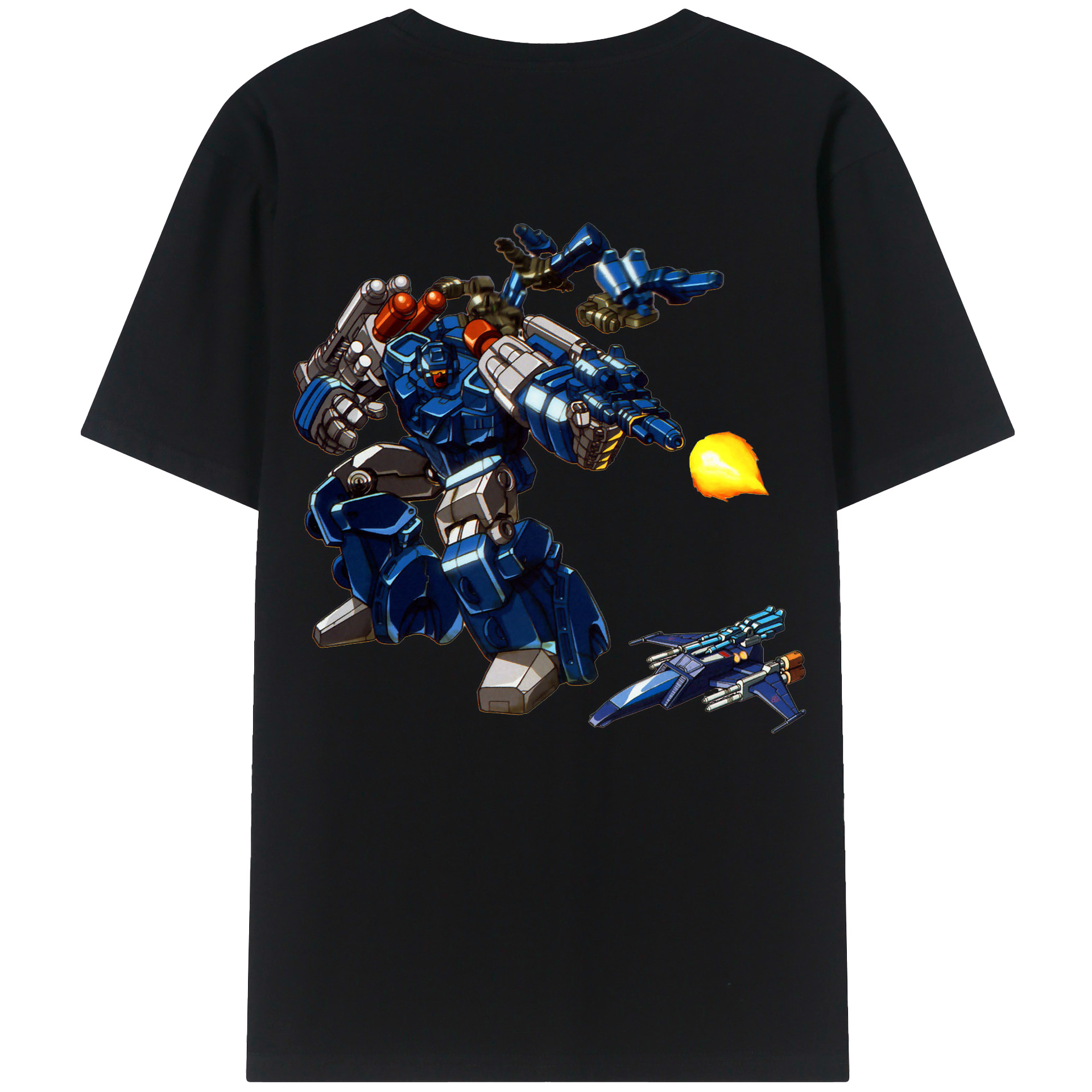 （画像用）  綿100％ メンズ半袖Tシャツ（バックプリント） 通気性
