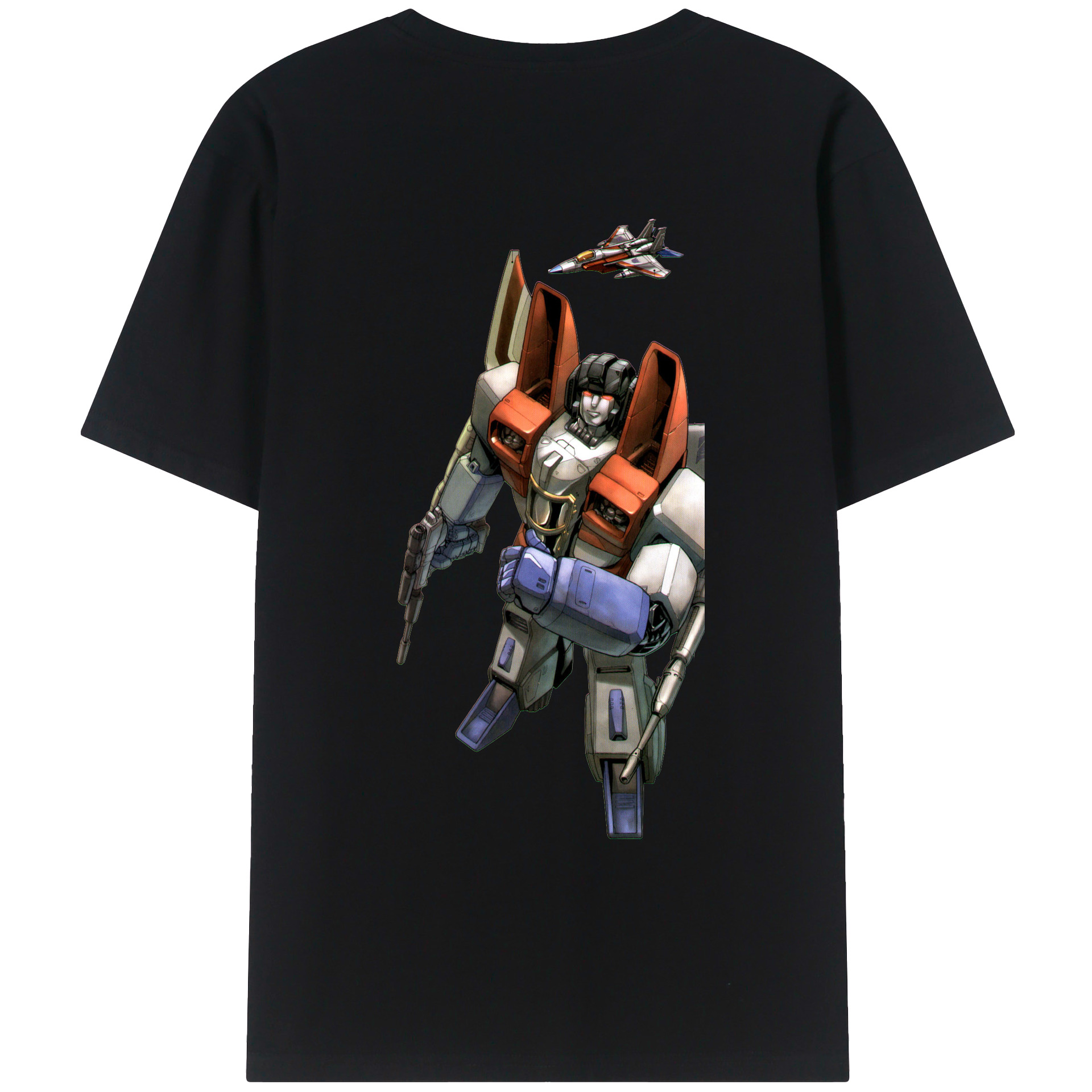 （画像用）  綿100％ メンズ半袖Tシャツ（バックプリント） 通気性