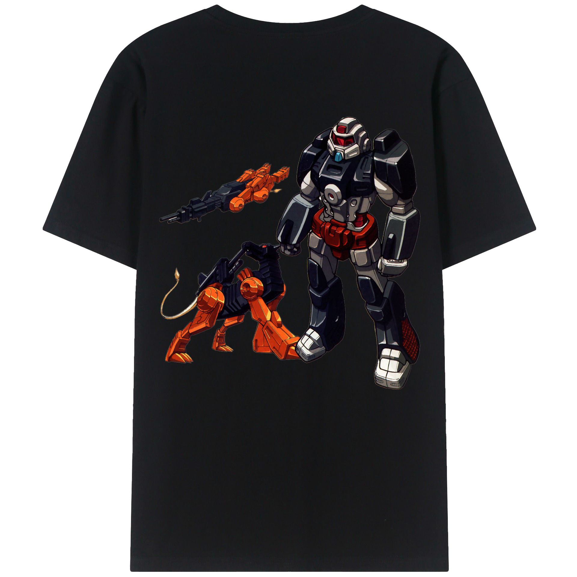 （画像用）  綿100％ メンズ半袖Tシャツ（バックプリント） 通気性