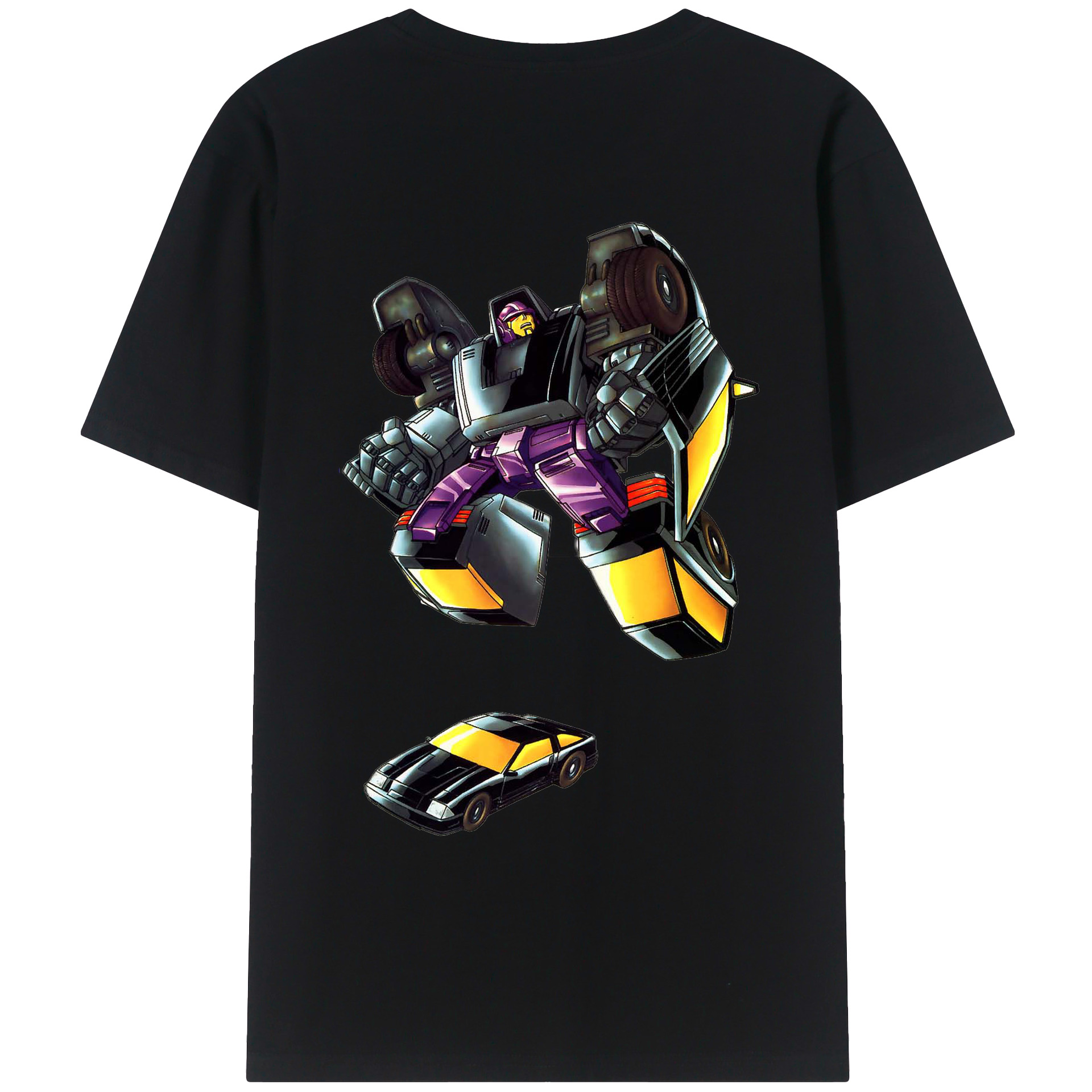 （画像用）  綿100％ メンズ半袖Tシャツ（バックプリント） 通気性