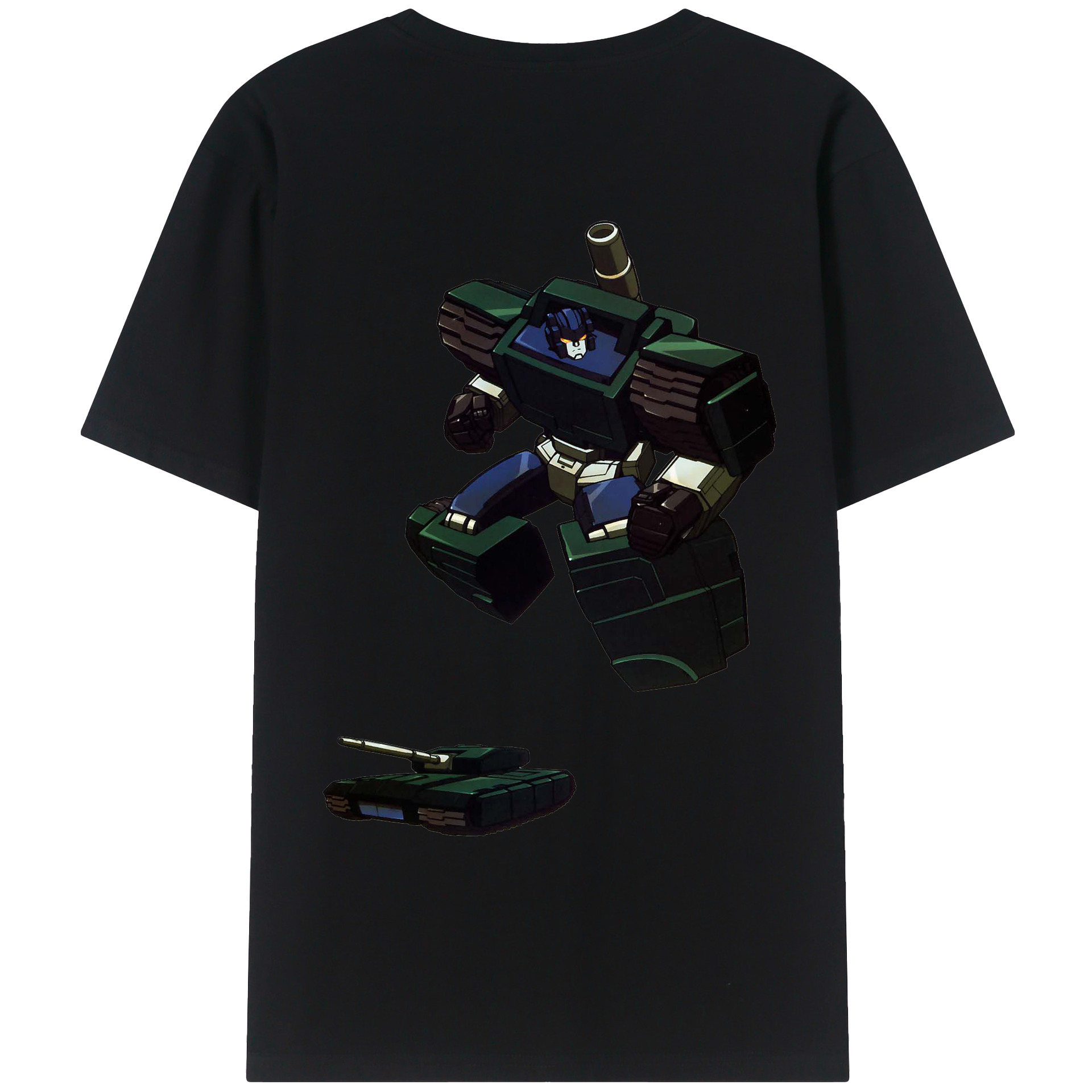 （画像用）  綿100％ メンズ半袖Tシャツ（バックプリント） 通気性