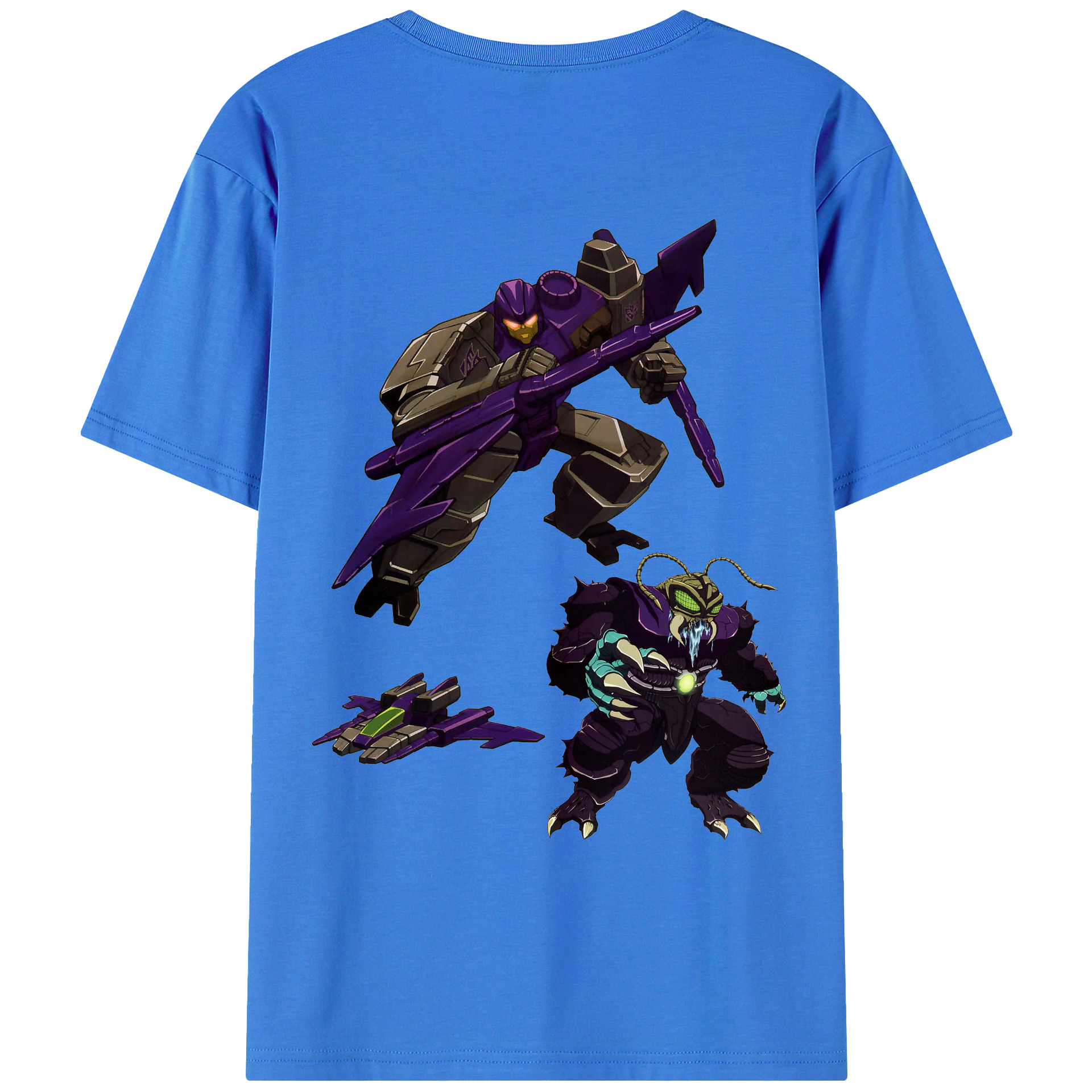 （画像用）  綿100％ メンズ半袖Tシャツ（バックプリント） 通気性