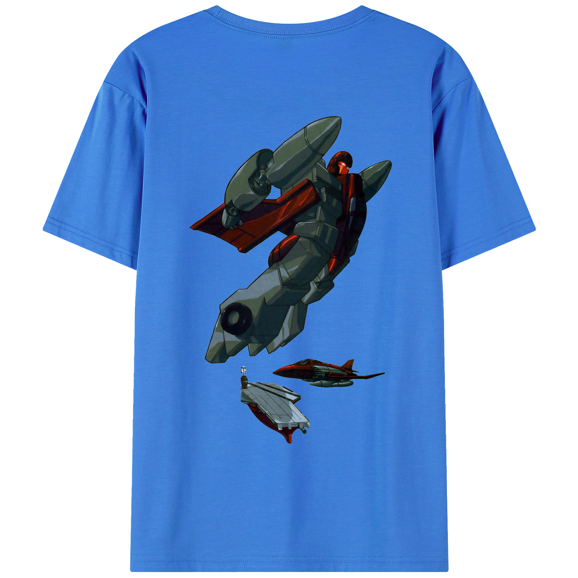 （画像用）  綿100％ メンズ半袖Tシャツ（バックプリント） 通気性