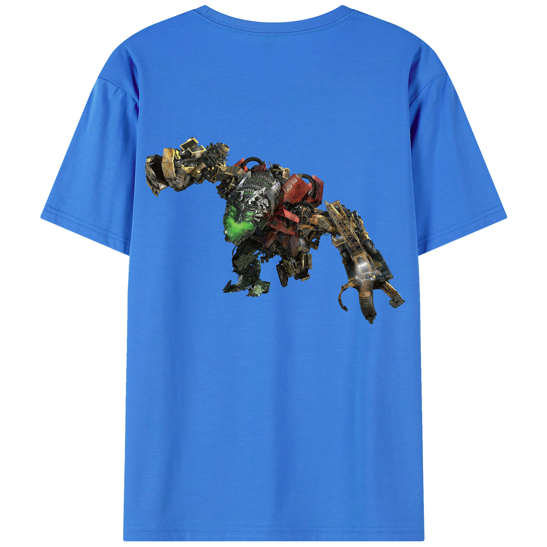 （画像用）  綿100％ メンズ半袖Tシャツ（バックプリント） 通気性