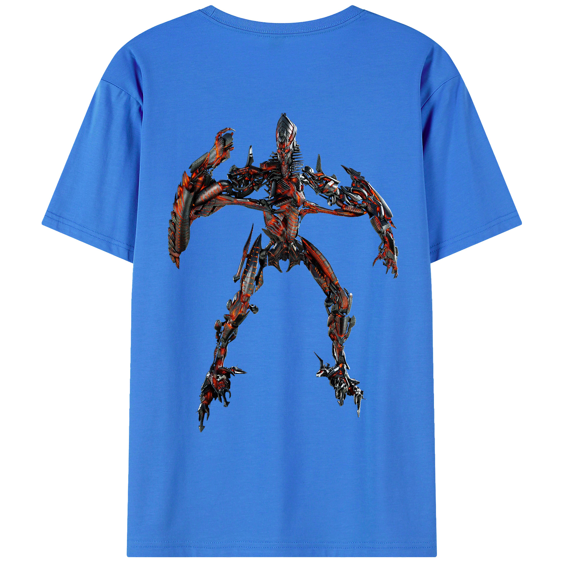 （画像用）  綿100％ メンズ半袖Tシャツ（バックプリント） 通気性