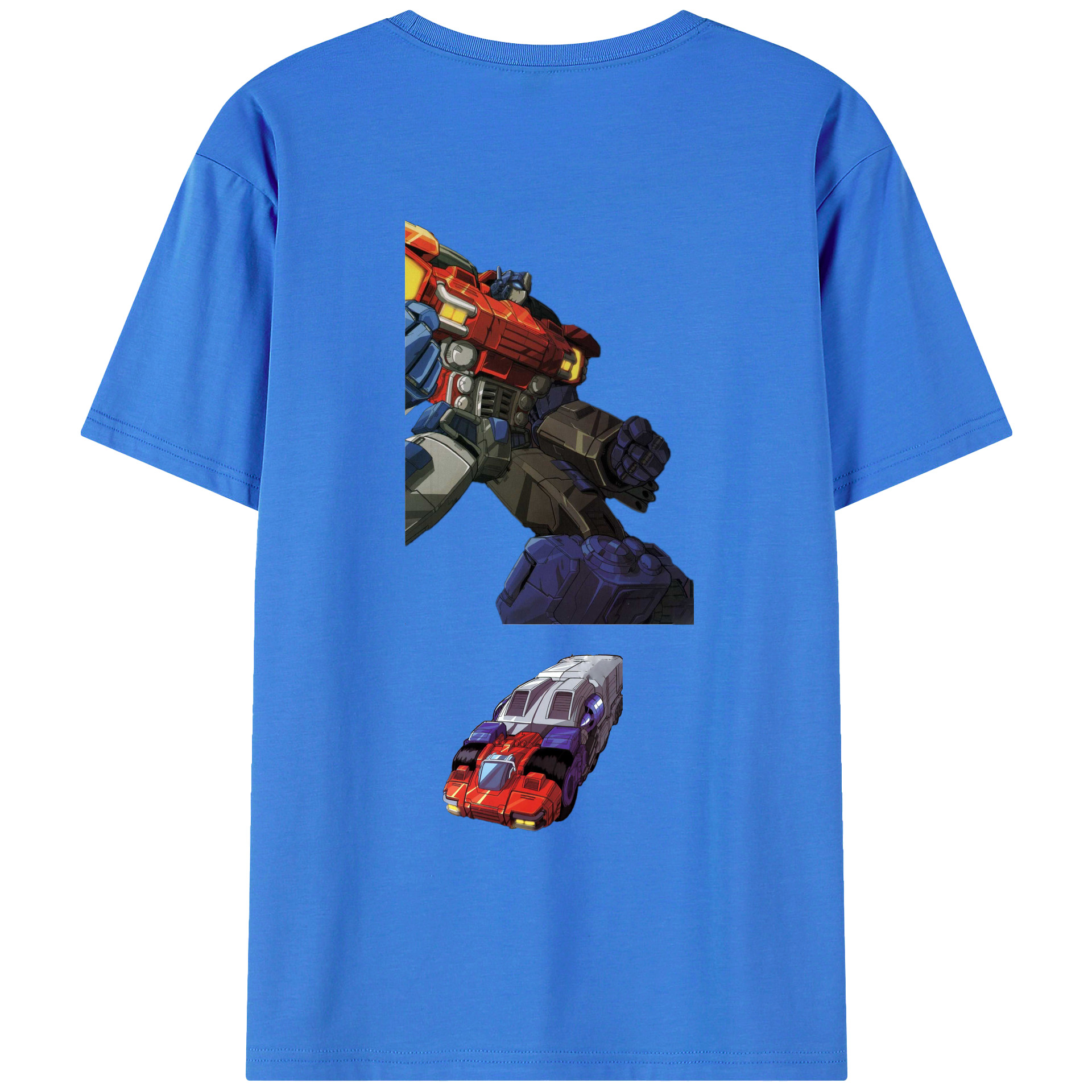 （画像用）  綿100％ メンズ半袖Tシャツ（バックプリント） 通気性