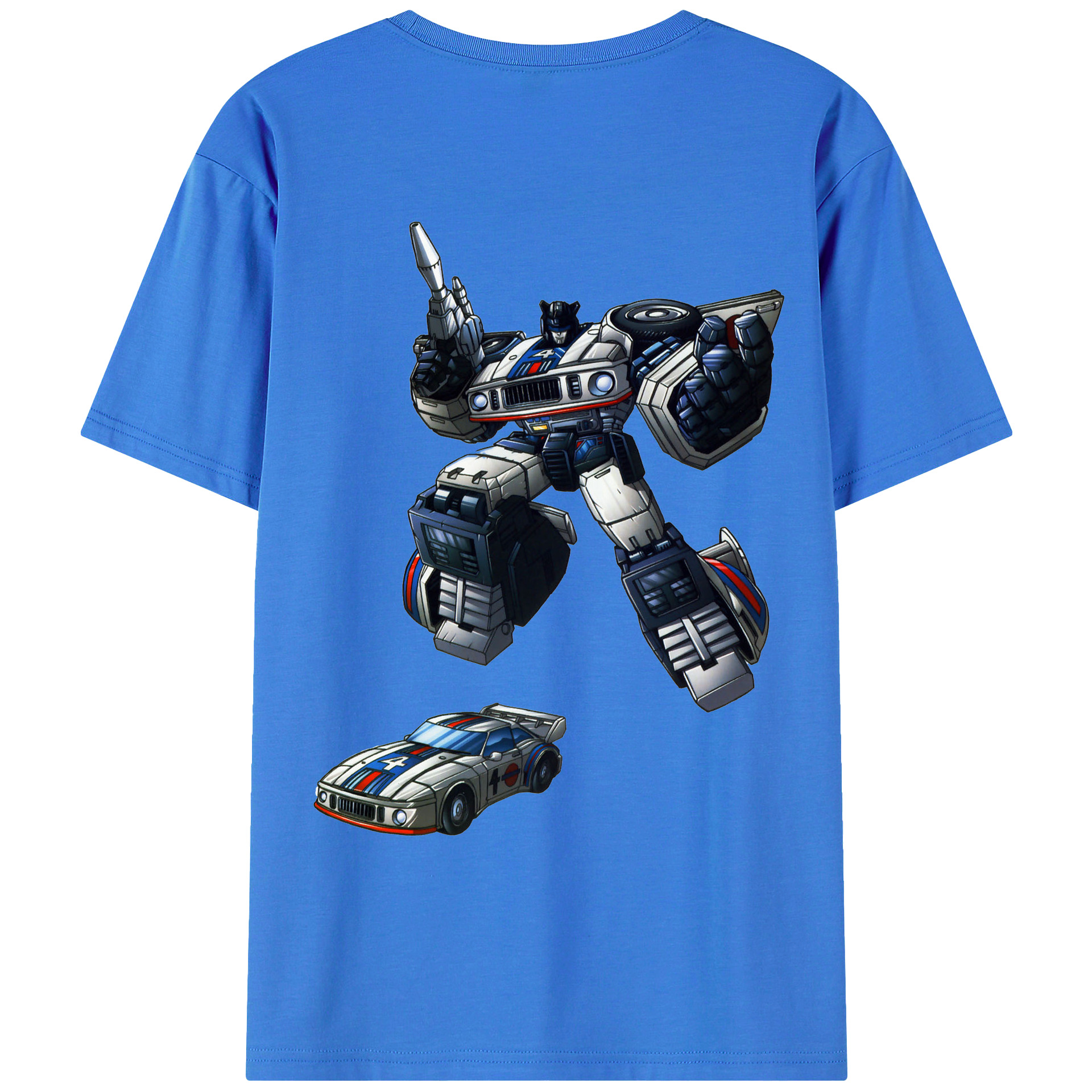 （画像用）  綿100％ メンズ半袖Tシャツ（バックプリント） 通気性